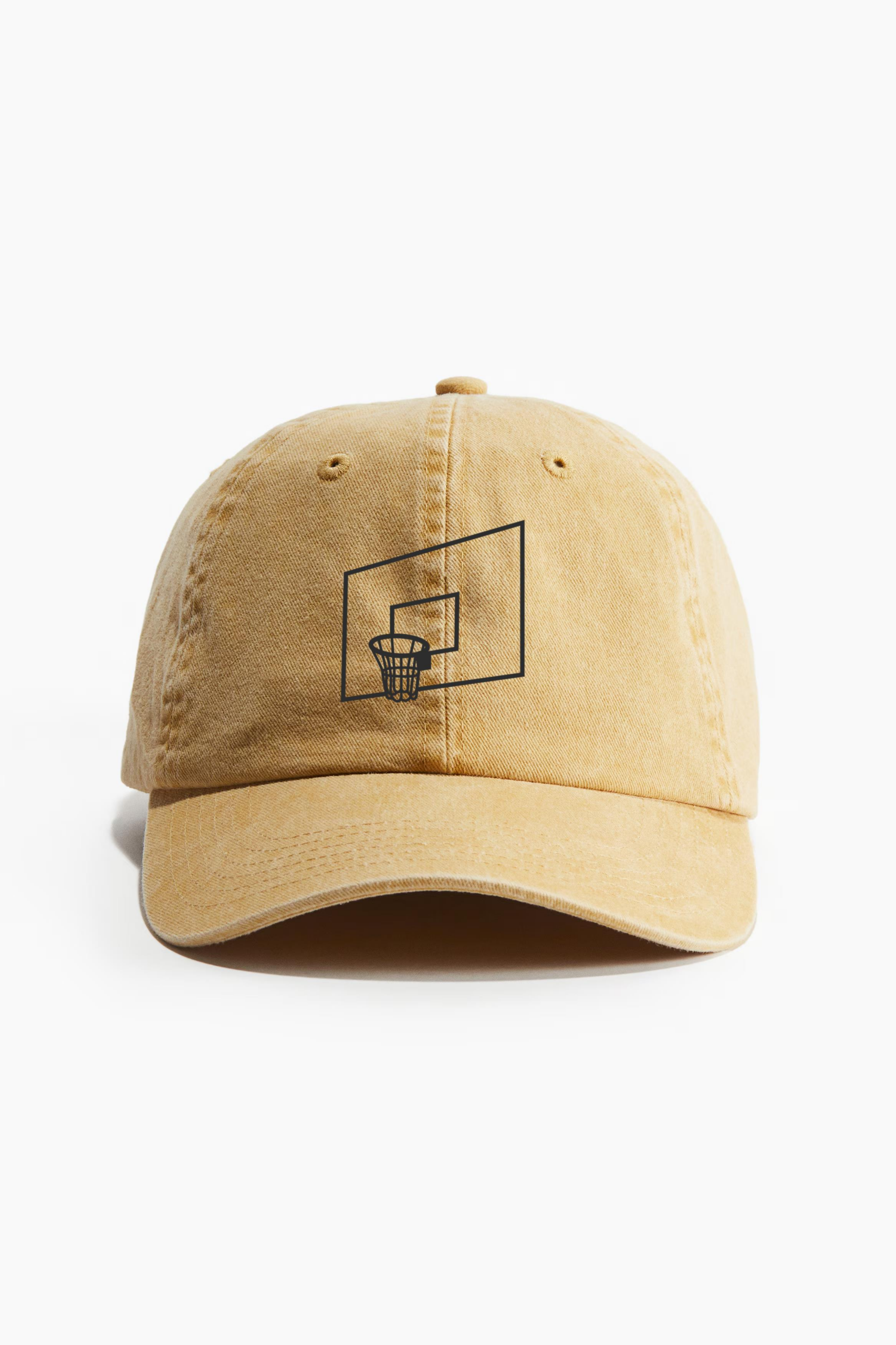 Backboard Basket Stroke Cotton Twill Cap 