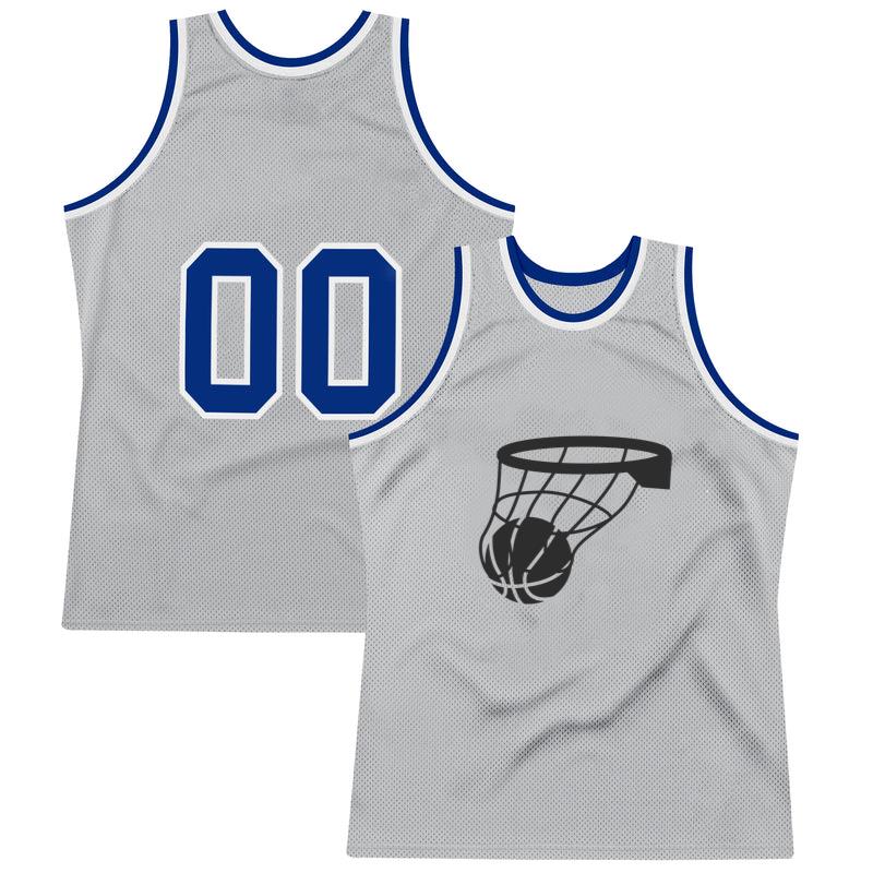 Basketball Ball Basket Cut Out Classic Basketball Jersey 