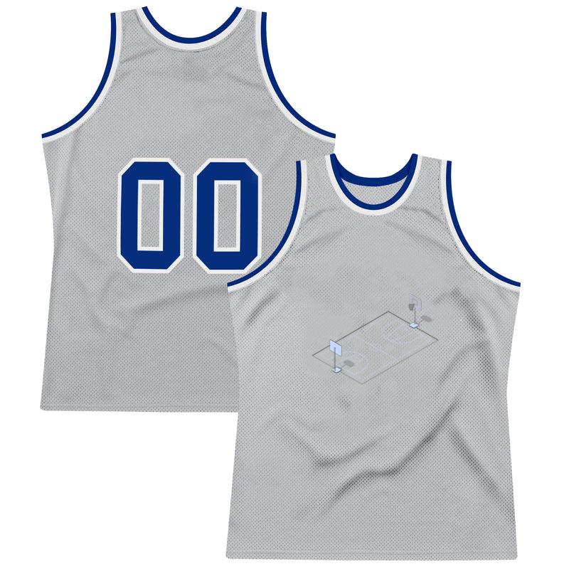 Basketball Court Isometric Classic Basketball Jersey 