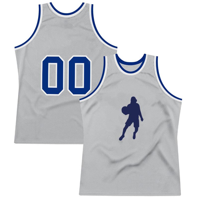 Basketball Dribble Hood Silhouette Classic Basketball Jersey 