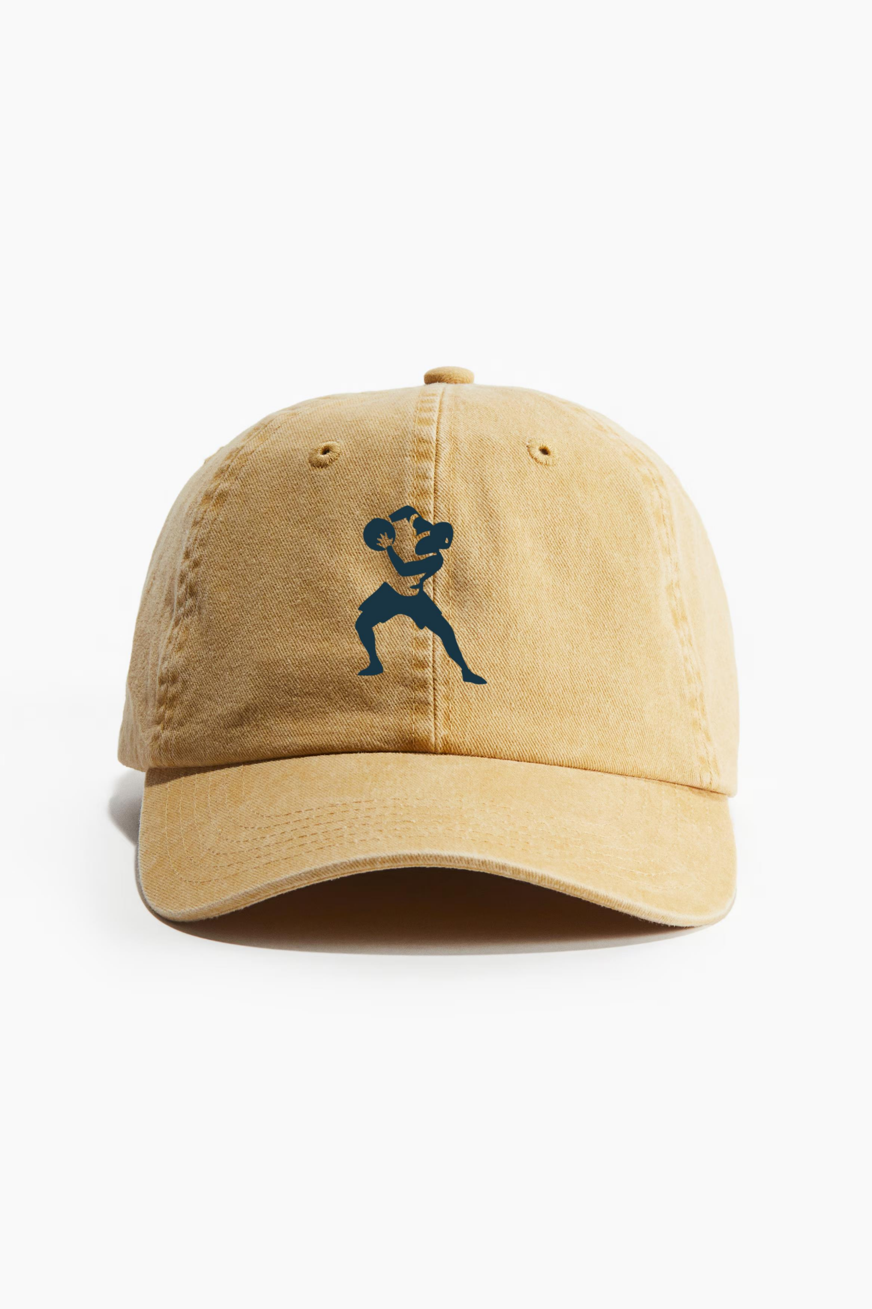 Basketball Player Ball Player Shorts T Shirt Bald Detailed Silhouette Cotton Twill Cap 