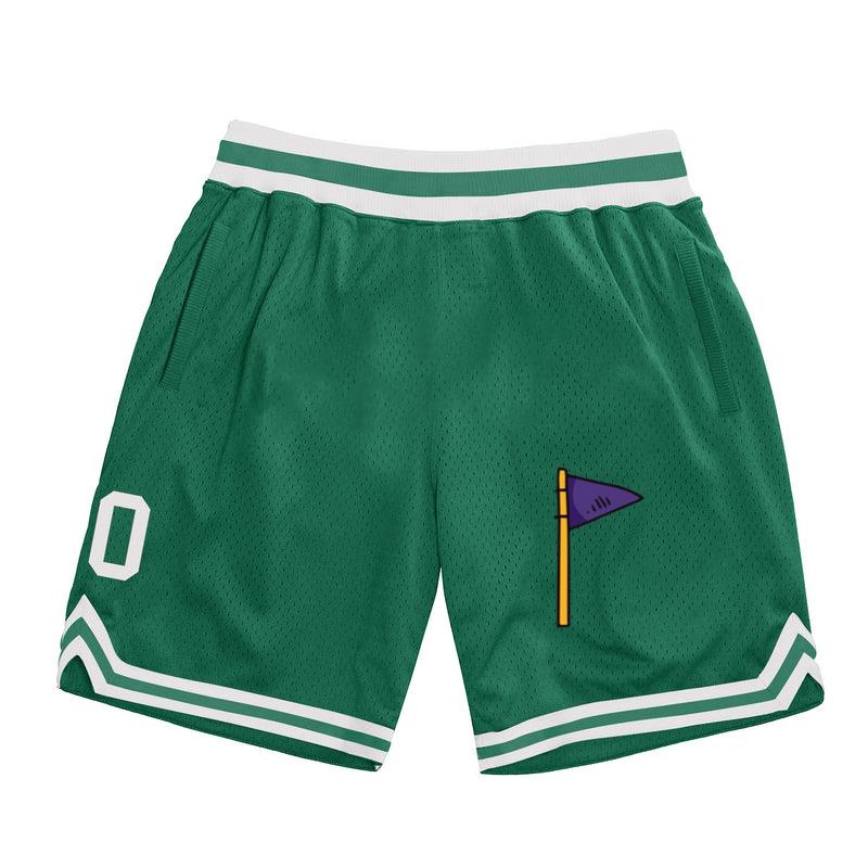 Pennant Flag Post Basketball Icon Classic Basketball Shorts 