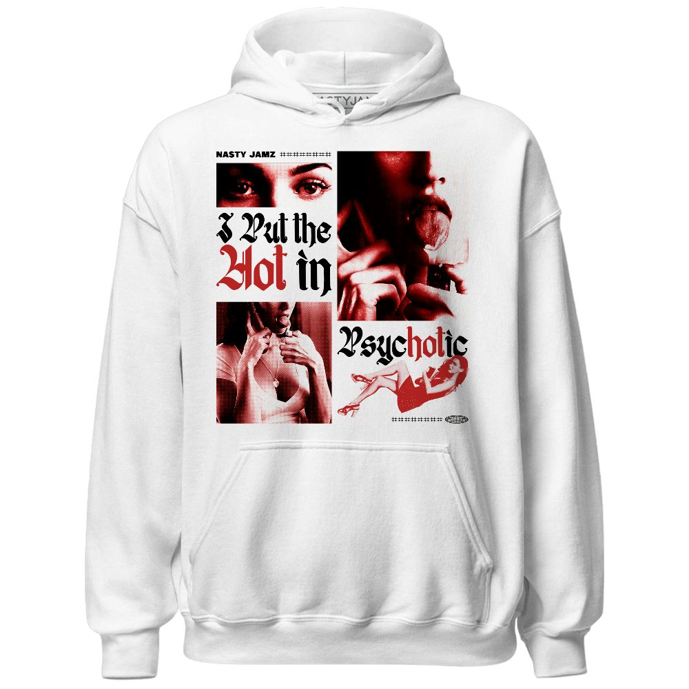 Black Cement 3s NastyJamz Hoodie Match Hot In Psychotic