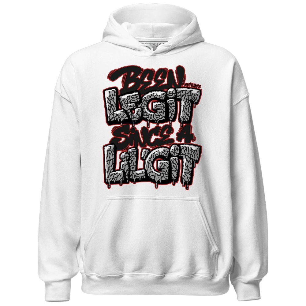 Black Cement 3s NastyJamz Hoodie Match Legit Git