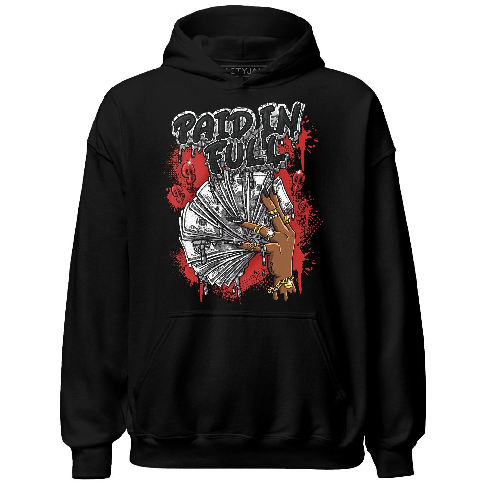 Black Cement 3s NastyJamz Hoodie Match Paid In Full