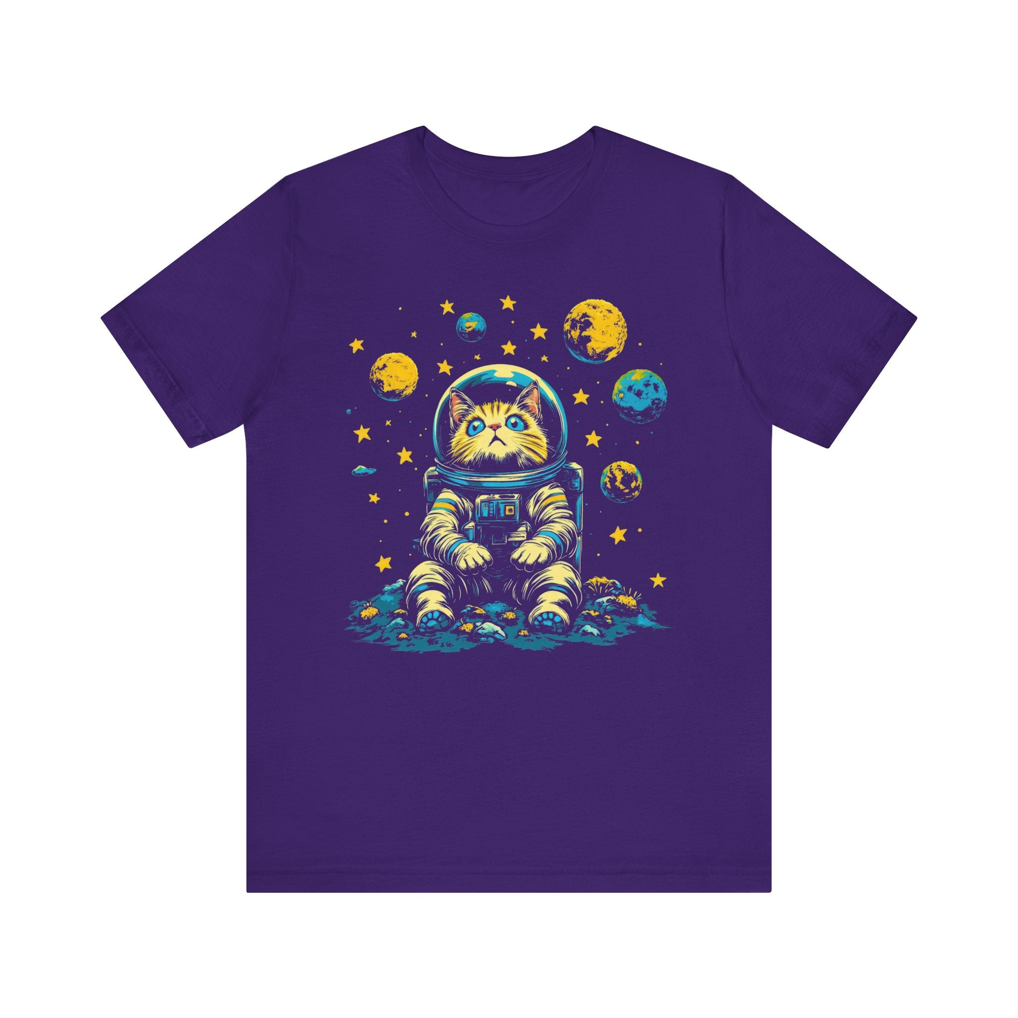 Cosmic Cat Astronaut T-Shirt