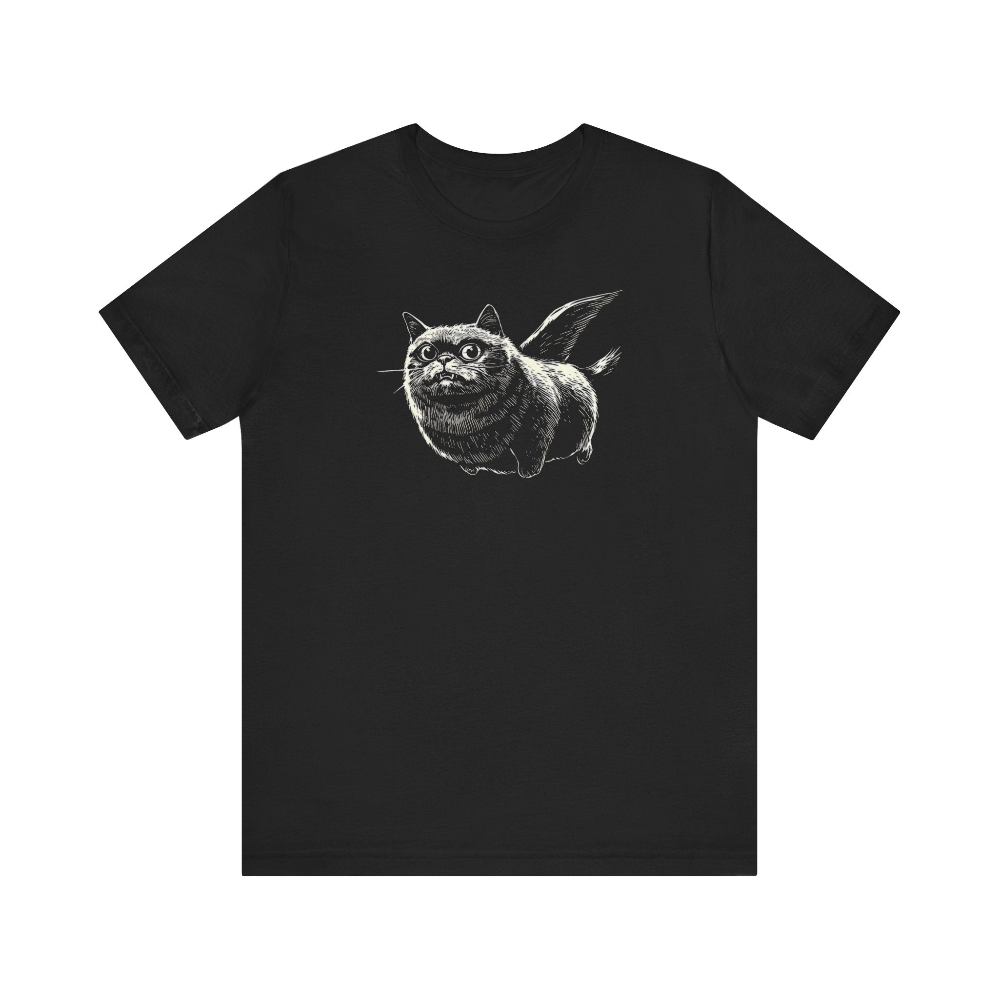 Flying Cat Graphic Tee