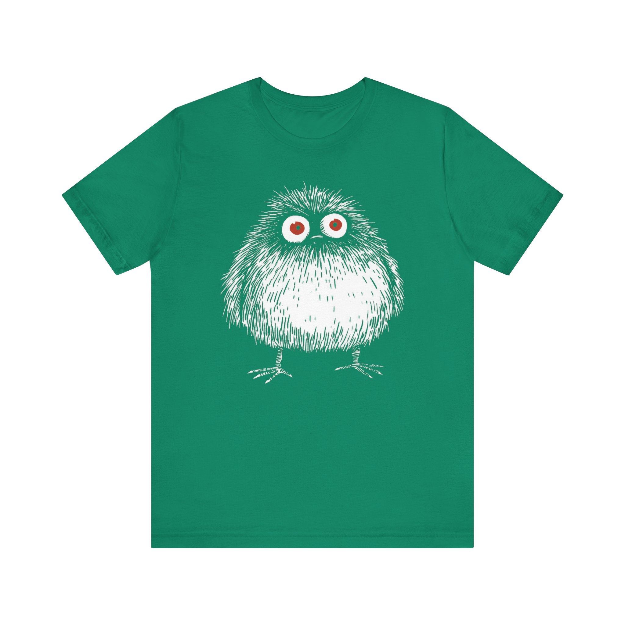 Wide-Eyed Fluffy Creature Graphic Tee