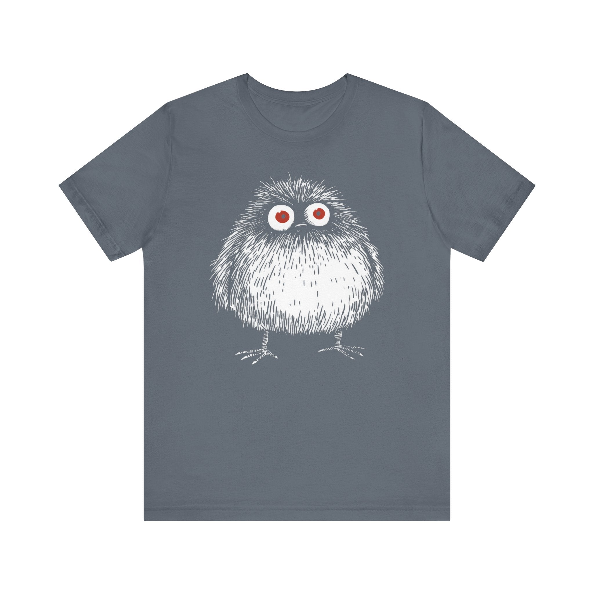 Wide-Eyed Fluffy Creature Graphic Tee