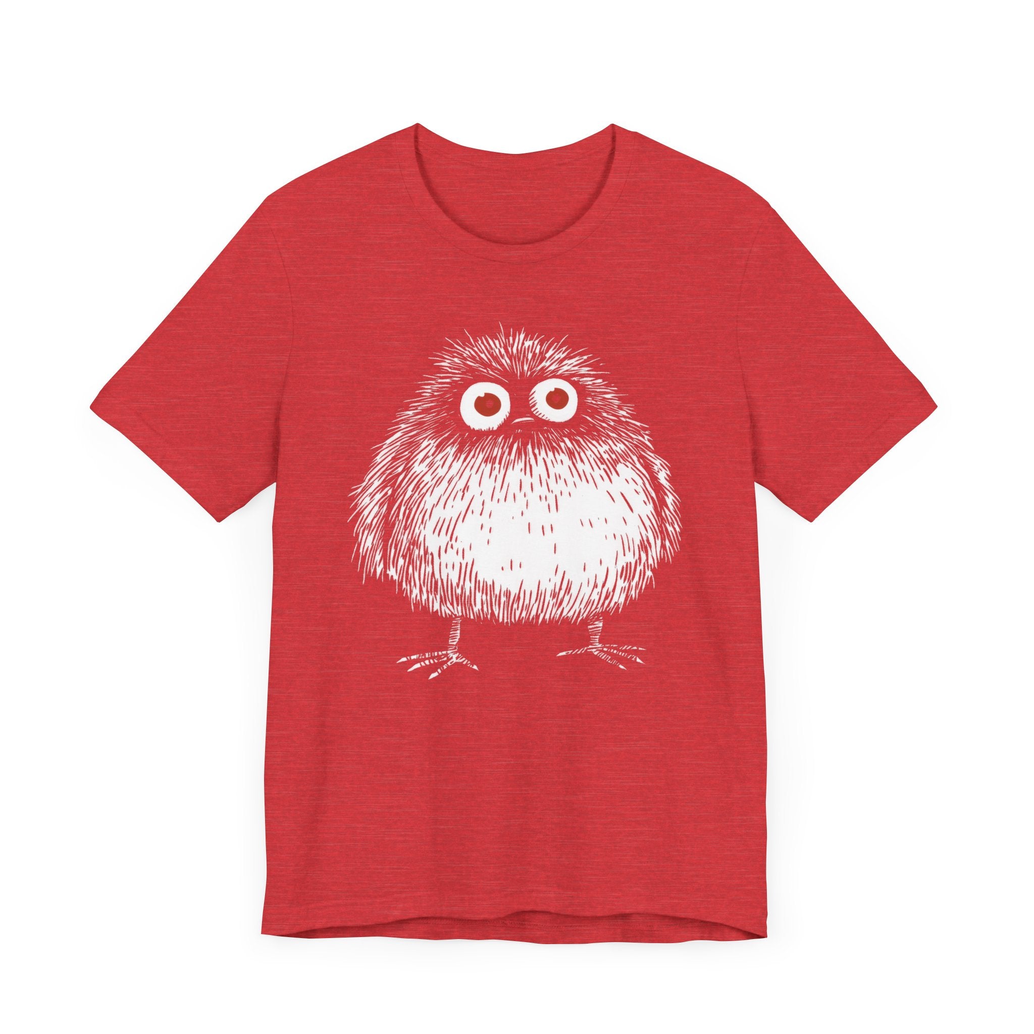Wide-Eyed Fluffy Creature Graphic Tee