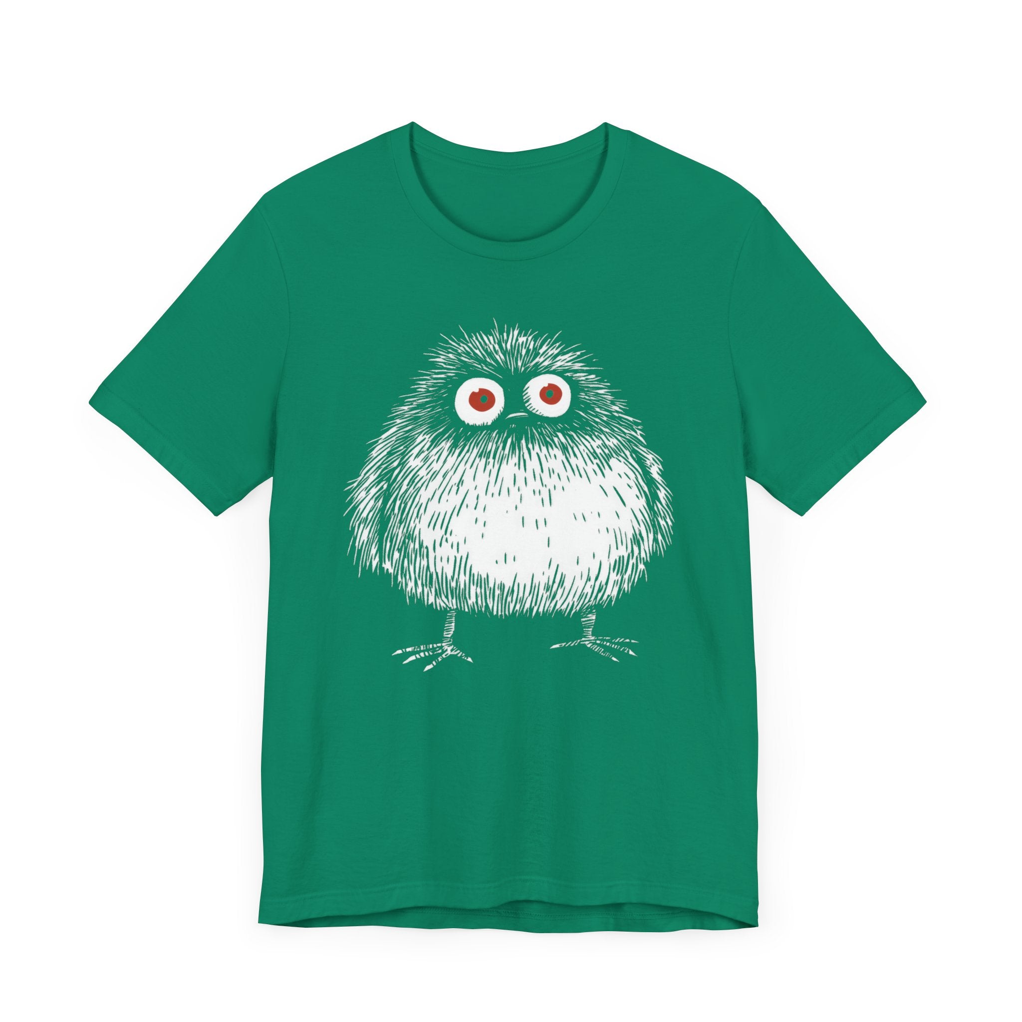 Wide-Eyed Fluffy Creature Graphic Tee