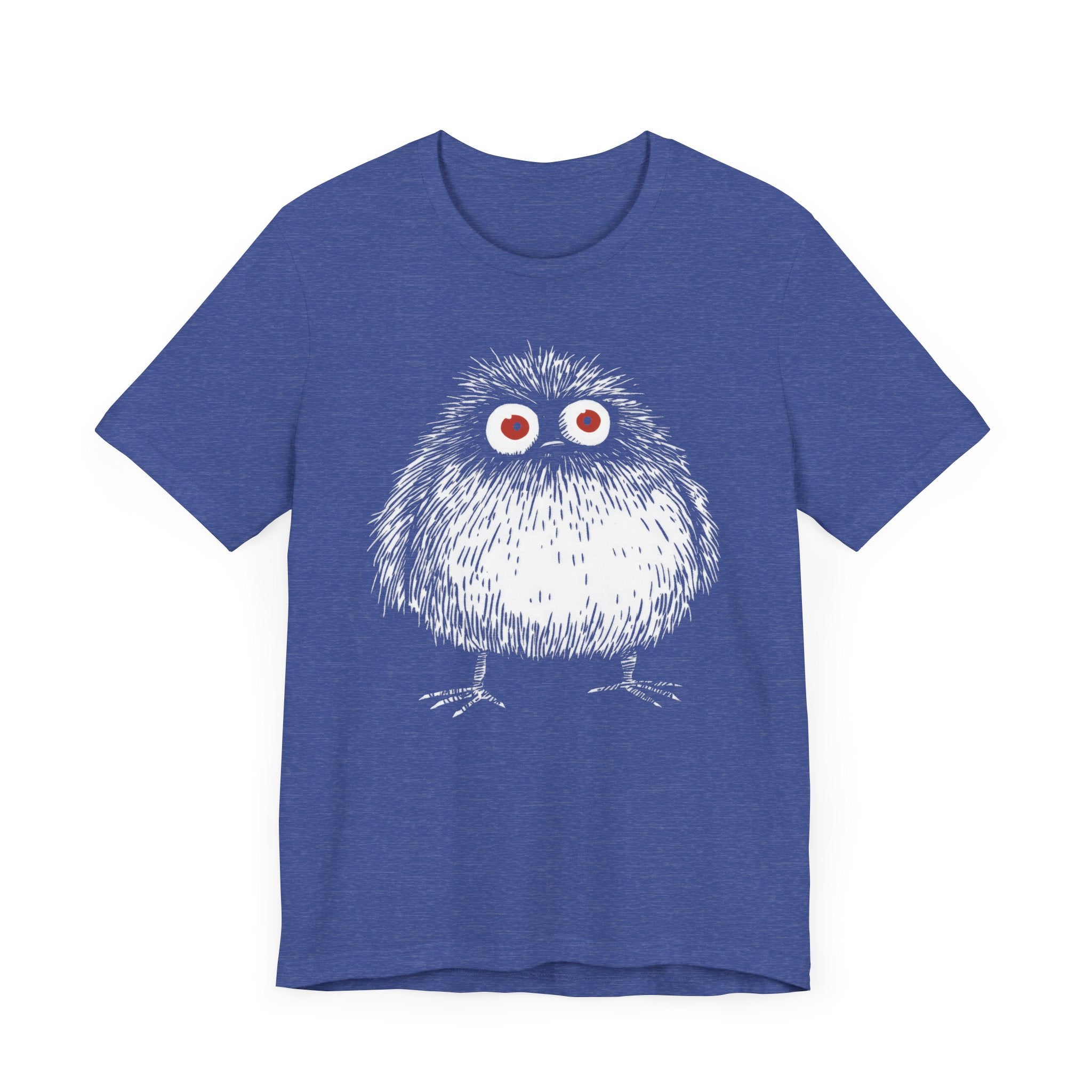 Wide-Eyed Fluffy Creature Graphic Tee