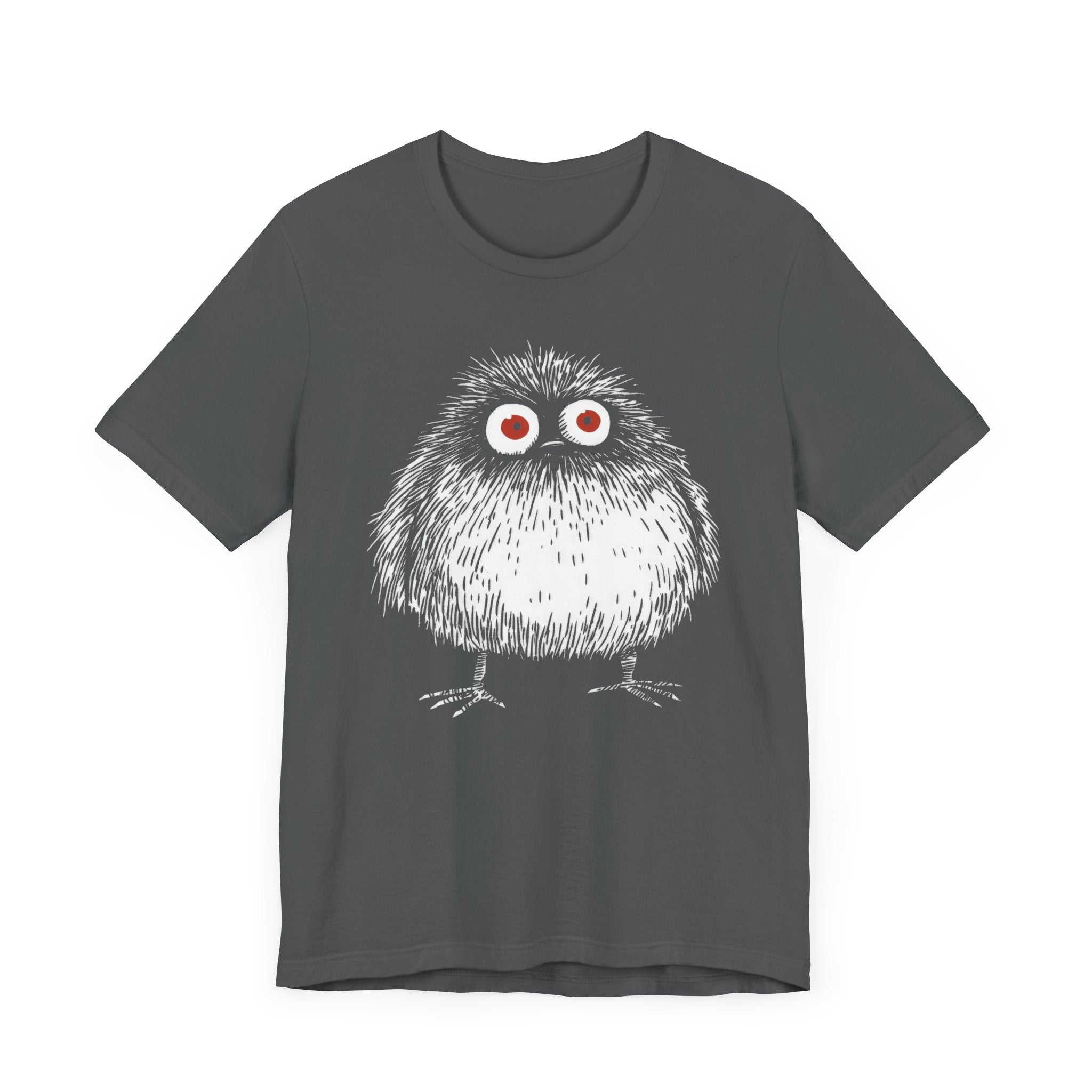 Wide-Eyed Fluffy Creature Graphic Tee