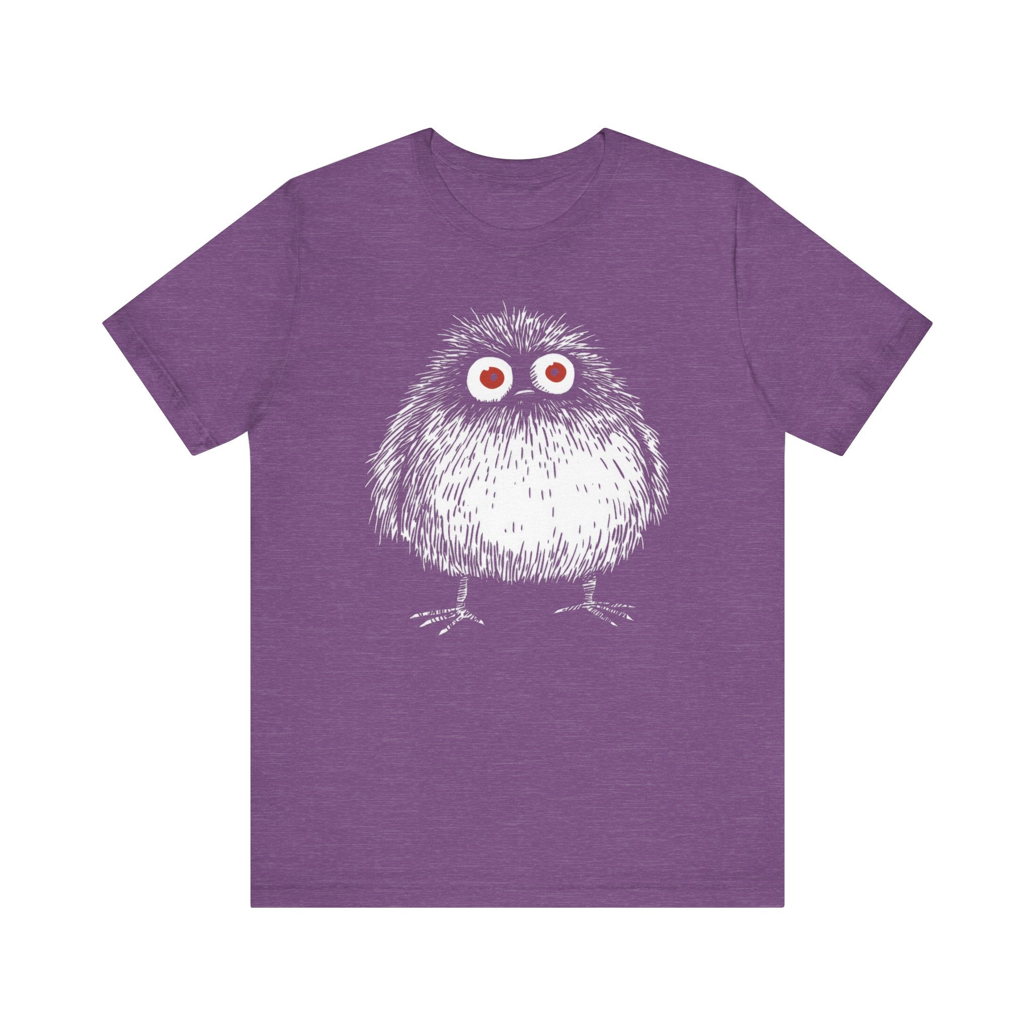 Wide-Eyed Fluffy Creature Graphic Tee