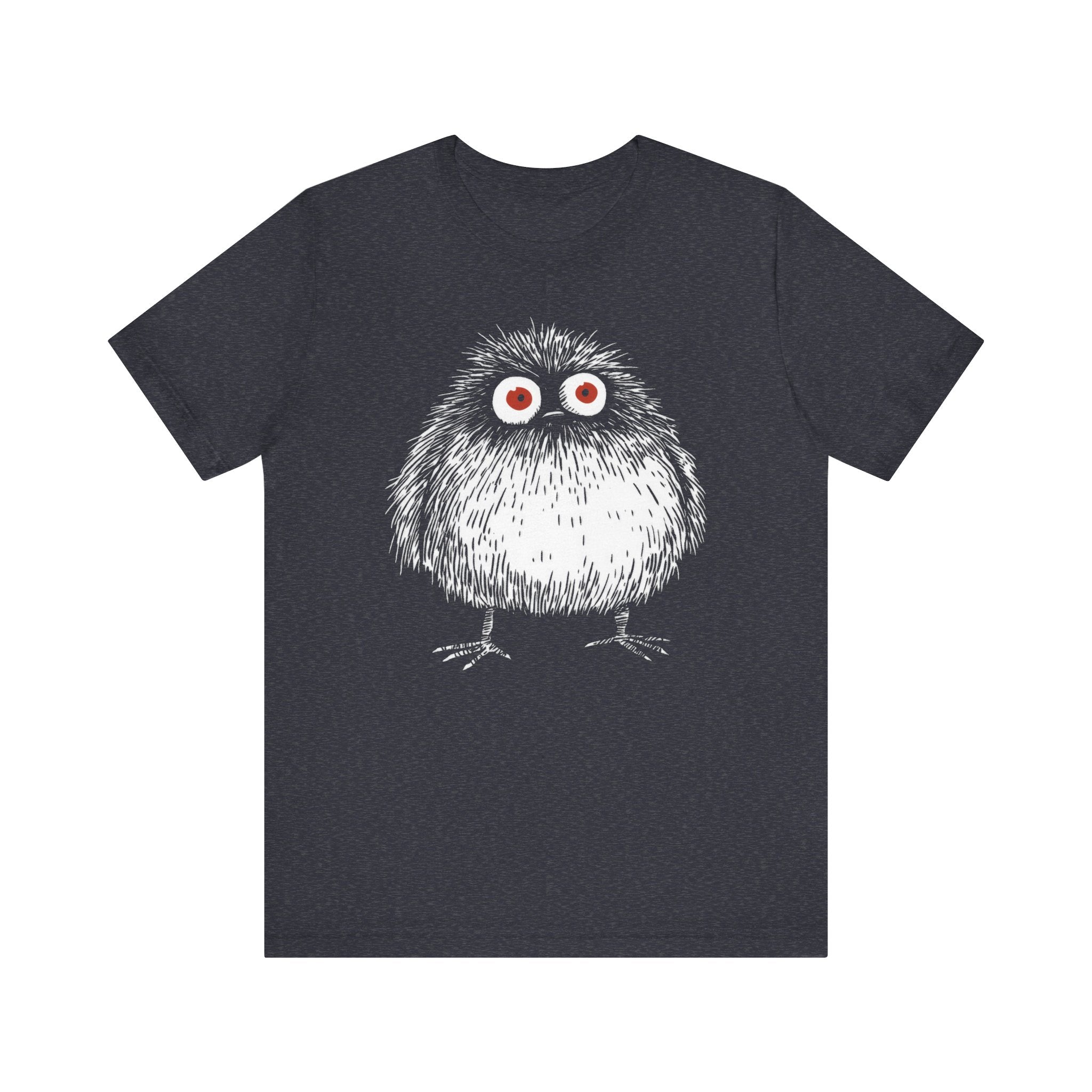 Wide-Eyed Fluffy Creature Graphic Tee