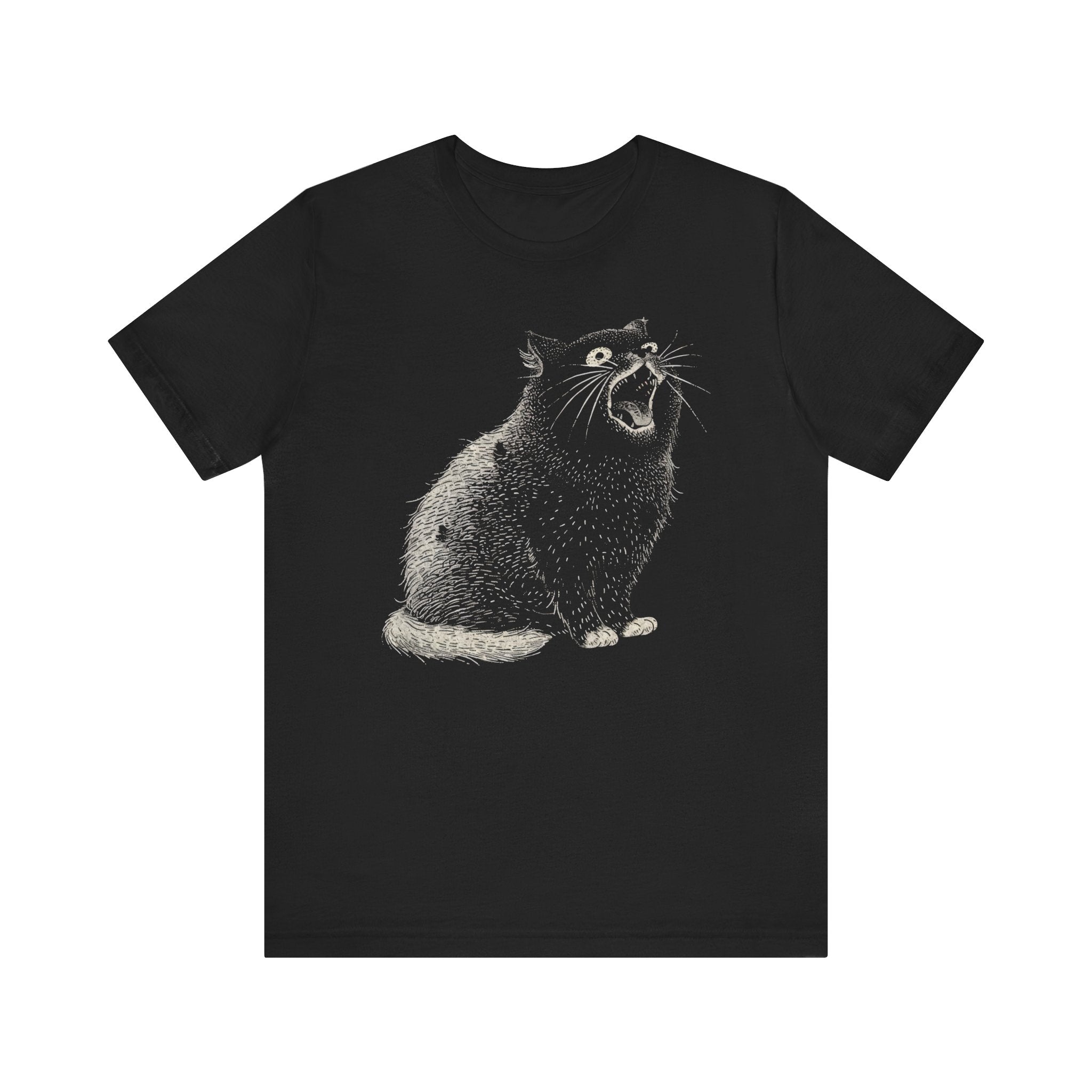 Vintage Screaming Cat T-Shirt