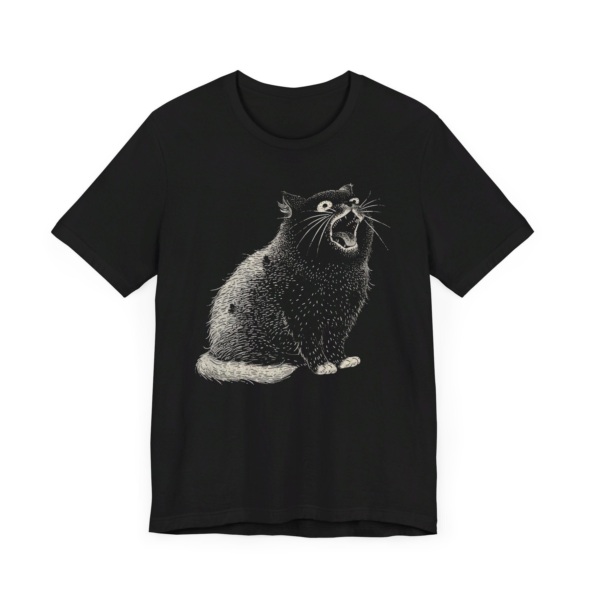 Vintage Screaming Cat T-Shirt