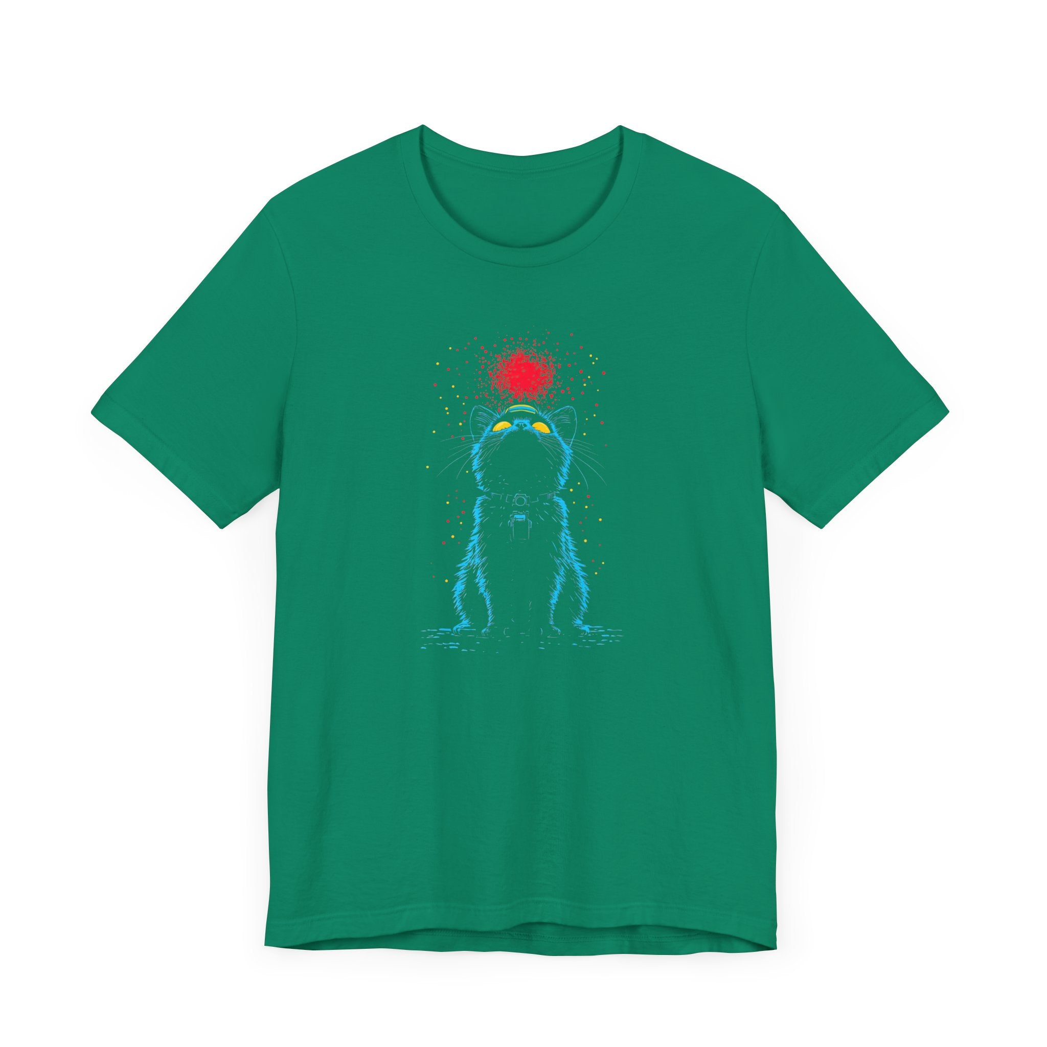Mystic Cat Glow T-Shirt