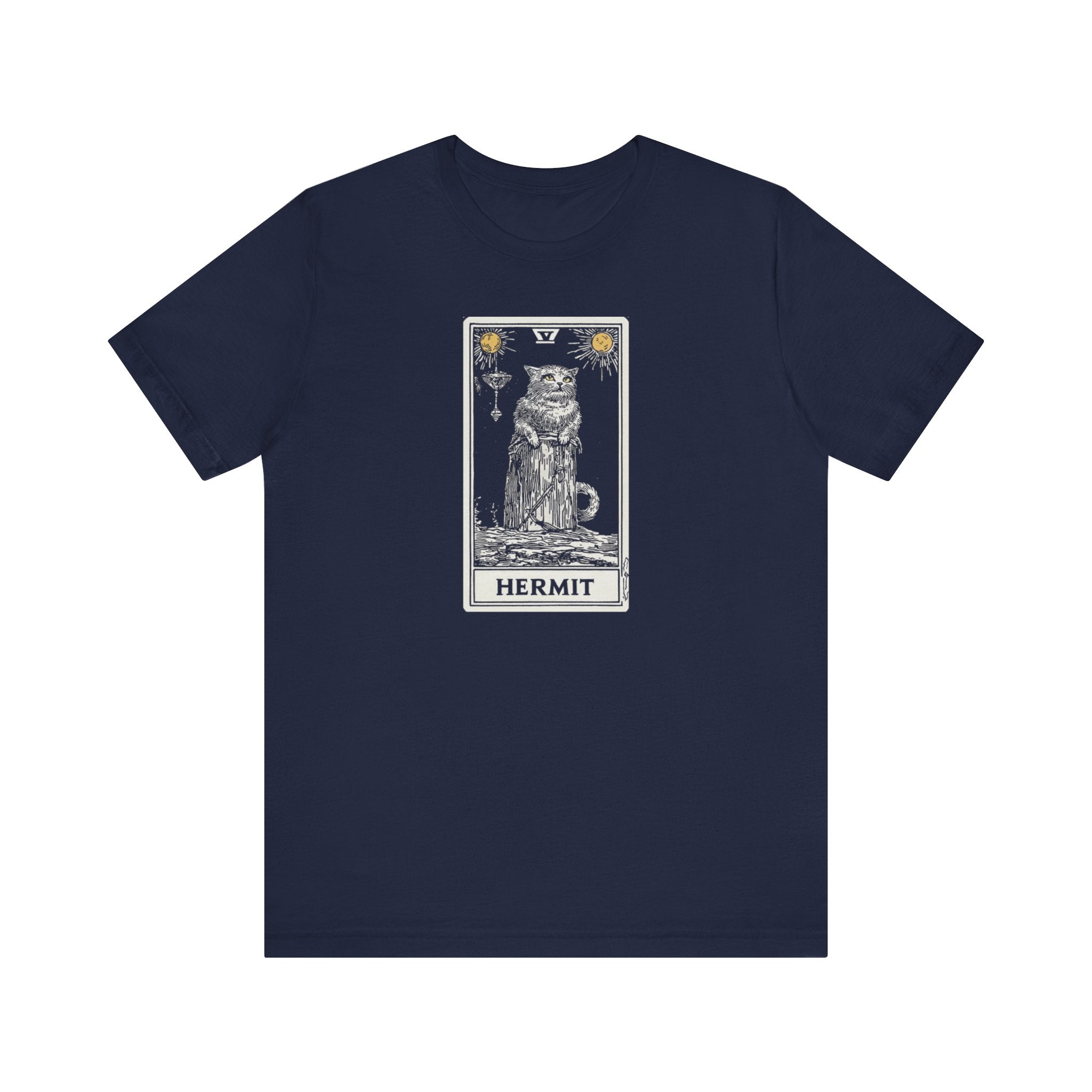 Hermit Tarot Cat T-Shirt