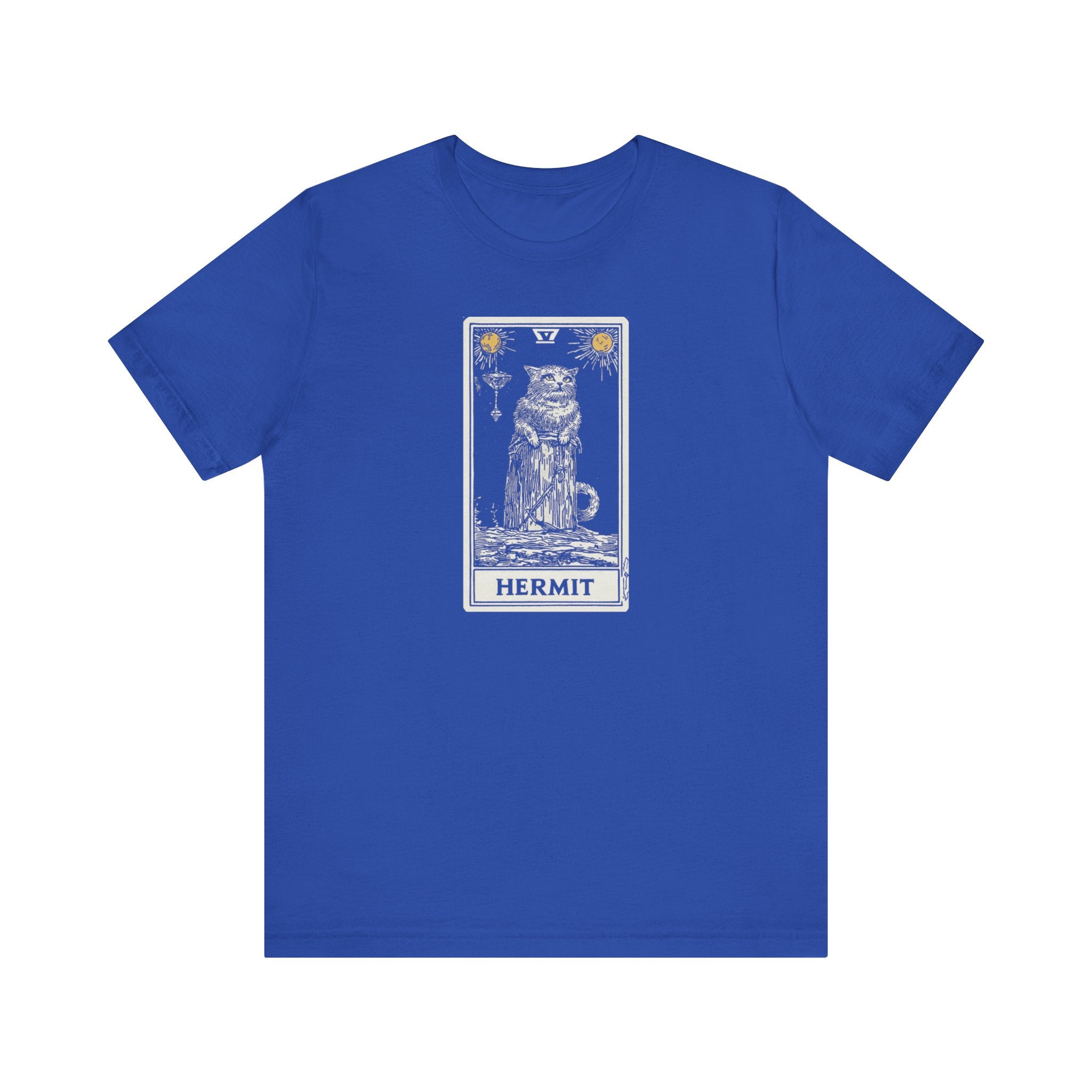 Hermit Tarot Cat T-Shirt