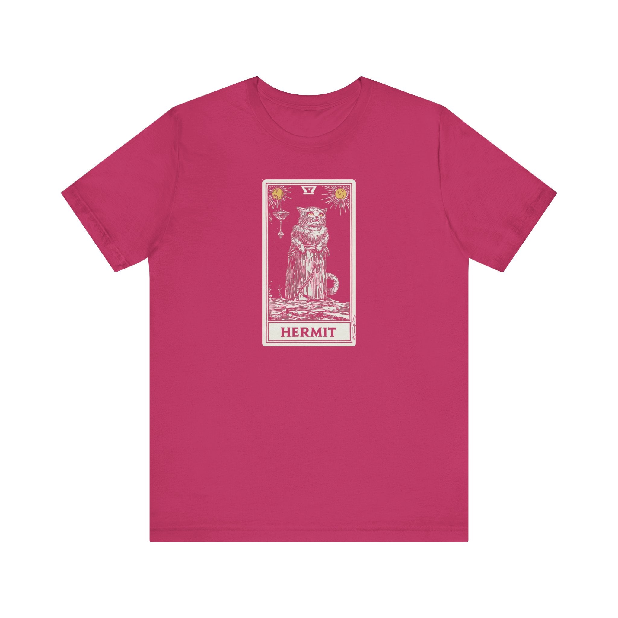 Hermit Tarot Cat T-Shirt