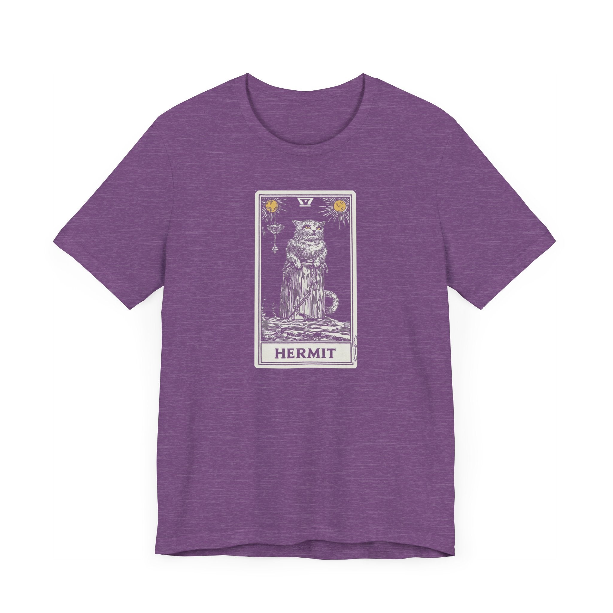 Hermit Tarot Cat T-Shirt