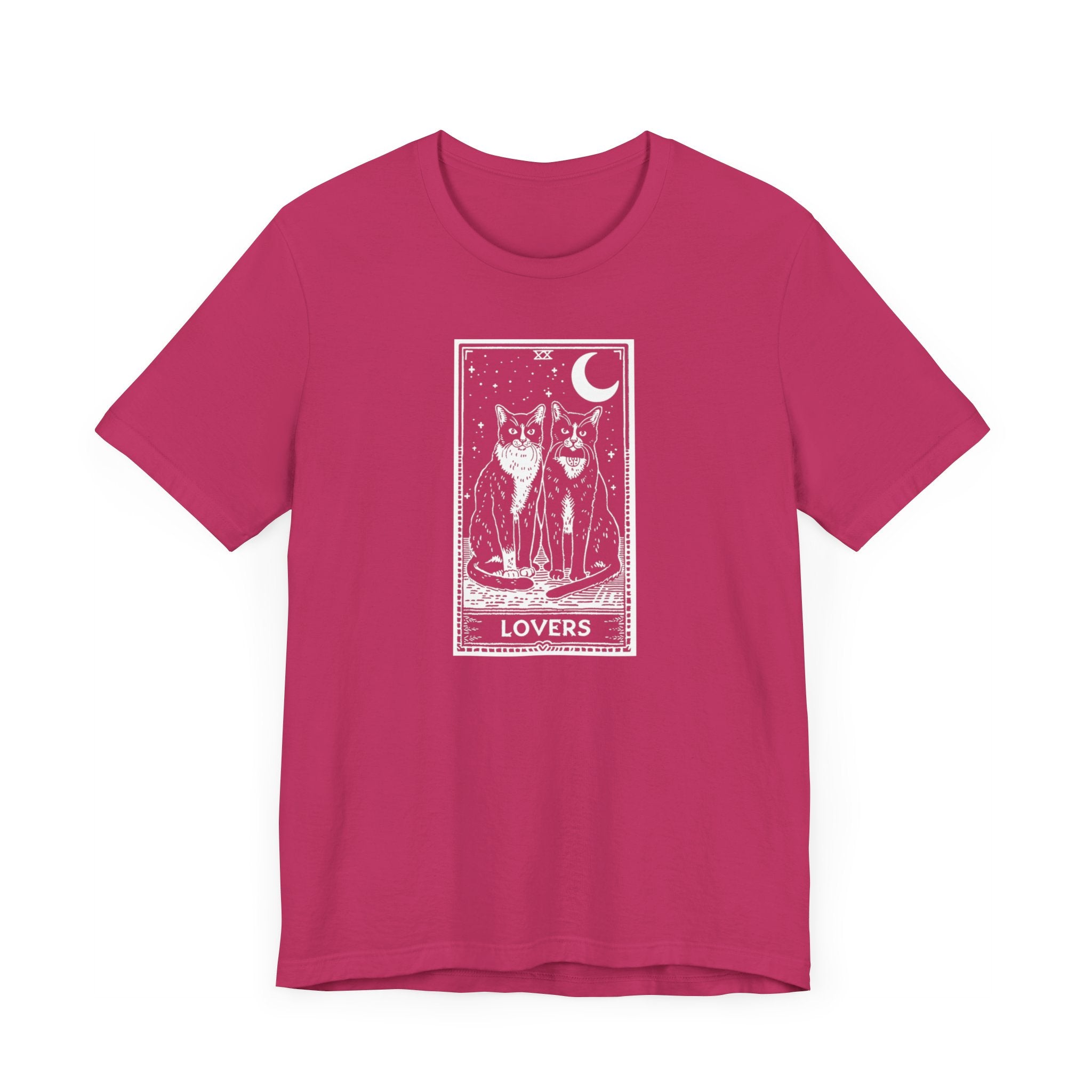 Lovers Tarot Cat T-Shirt