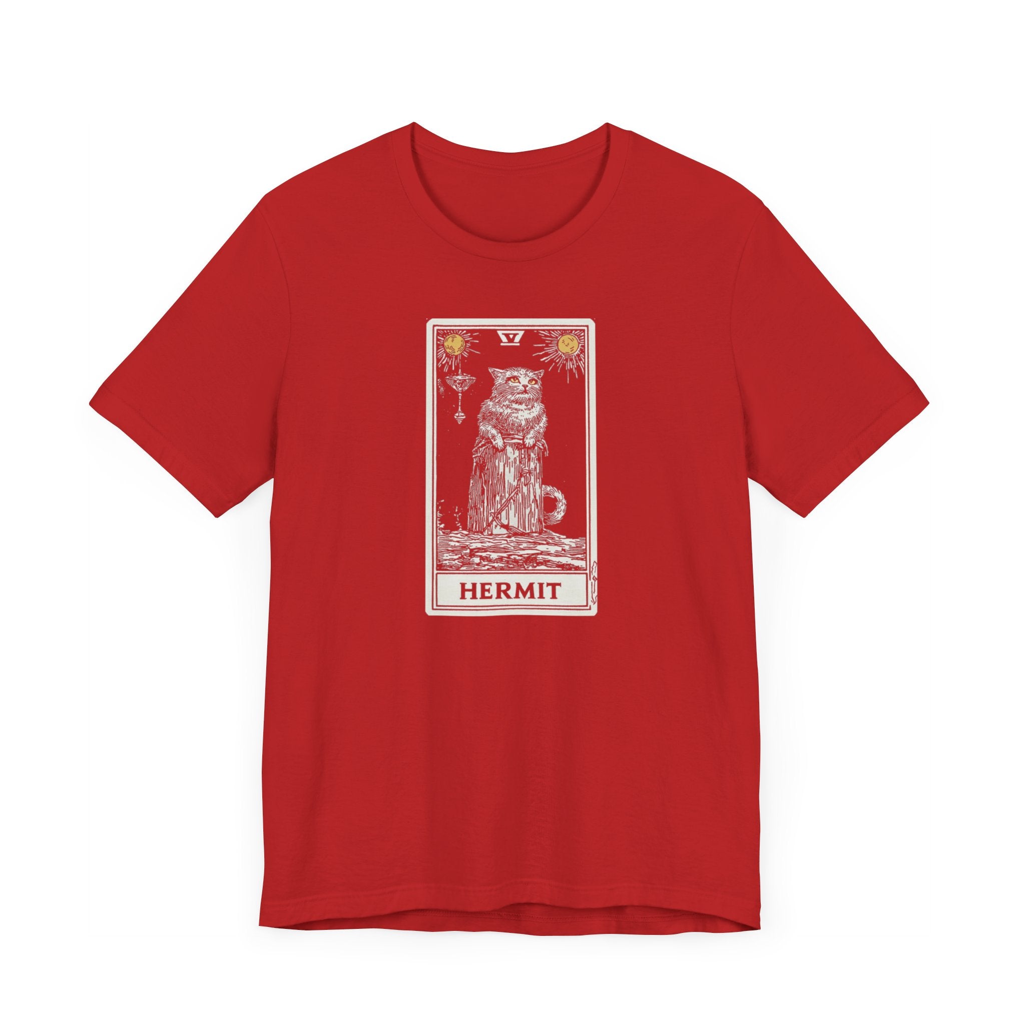 Hermit Tarot Cat T-Shirt