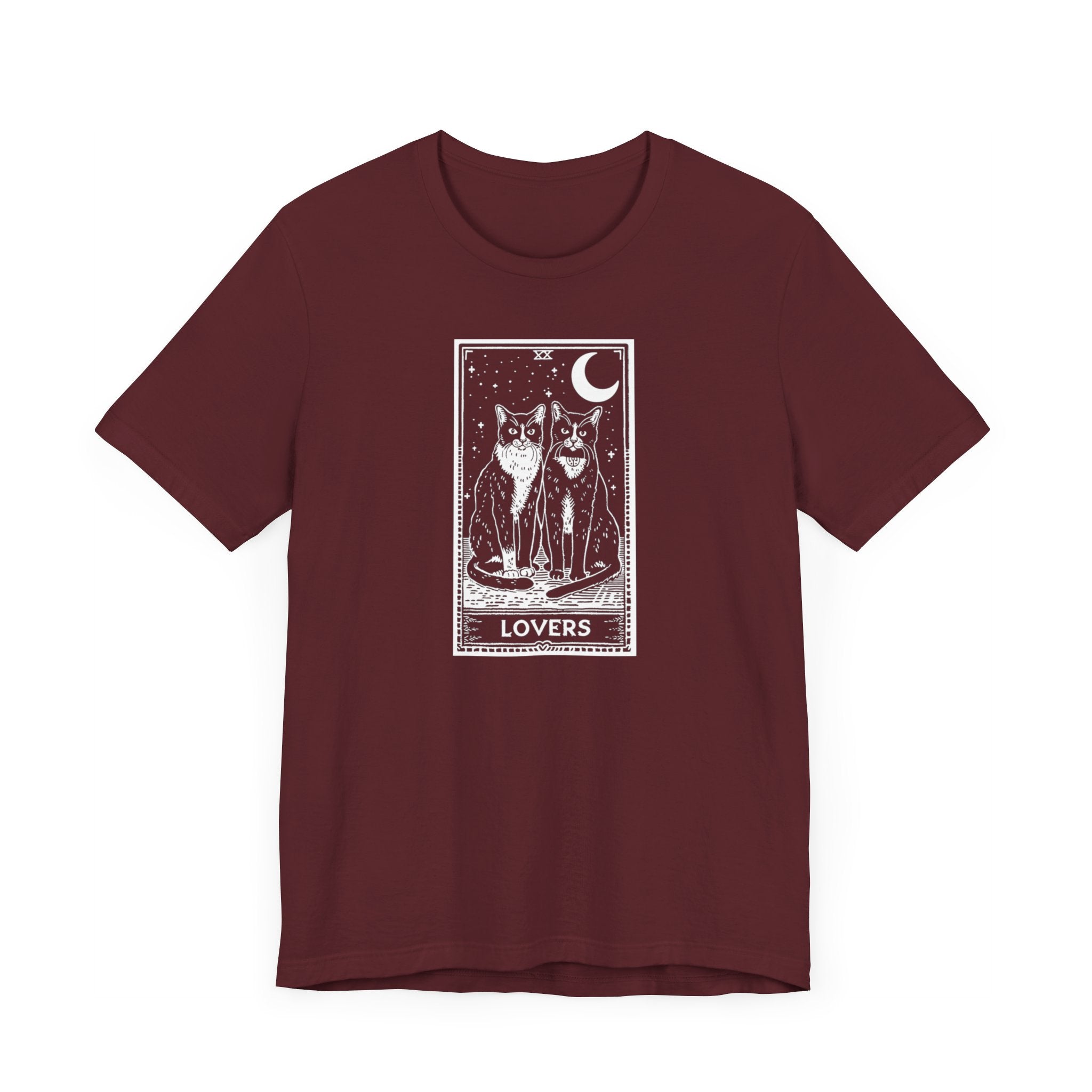 Lovers Tarot Cat T-Shirt