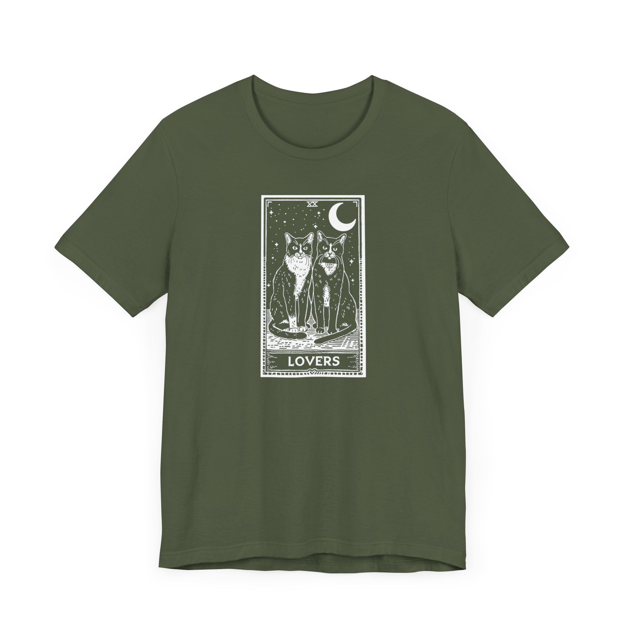 Lovers Tarot Cat T-Shirt