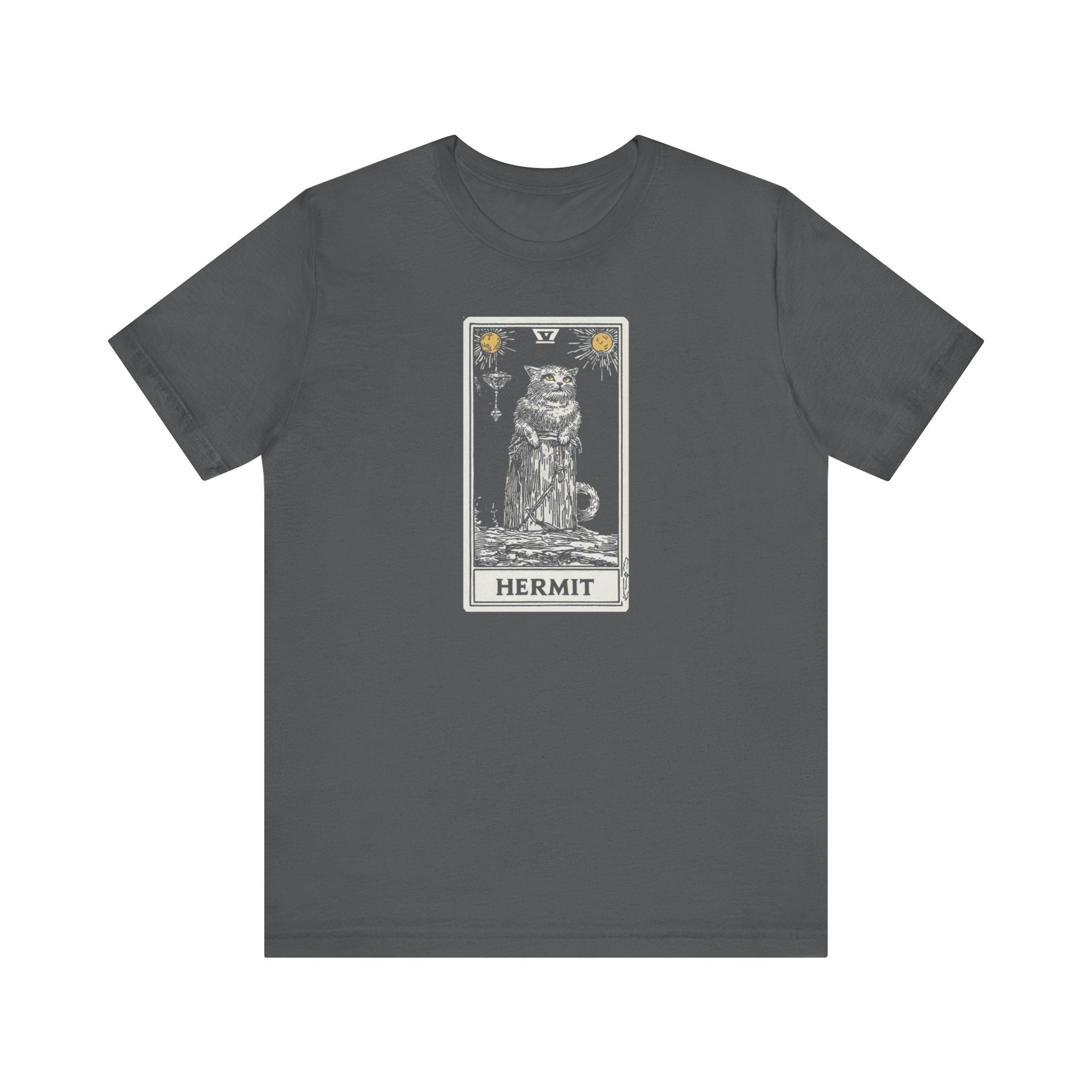 Hermit Tarot Cat T-Shirt