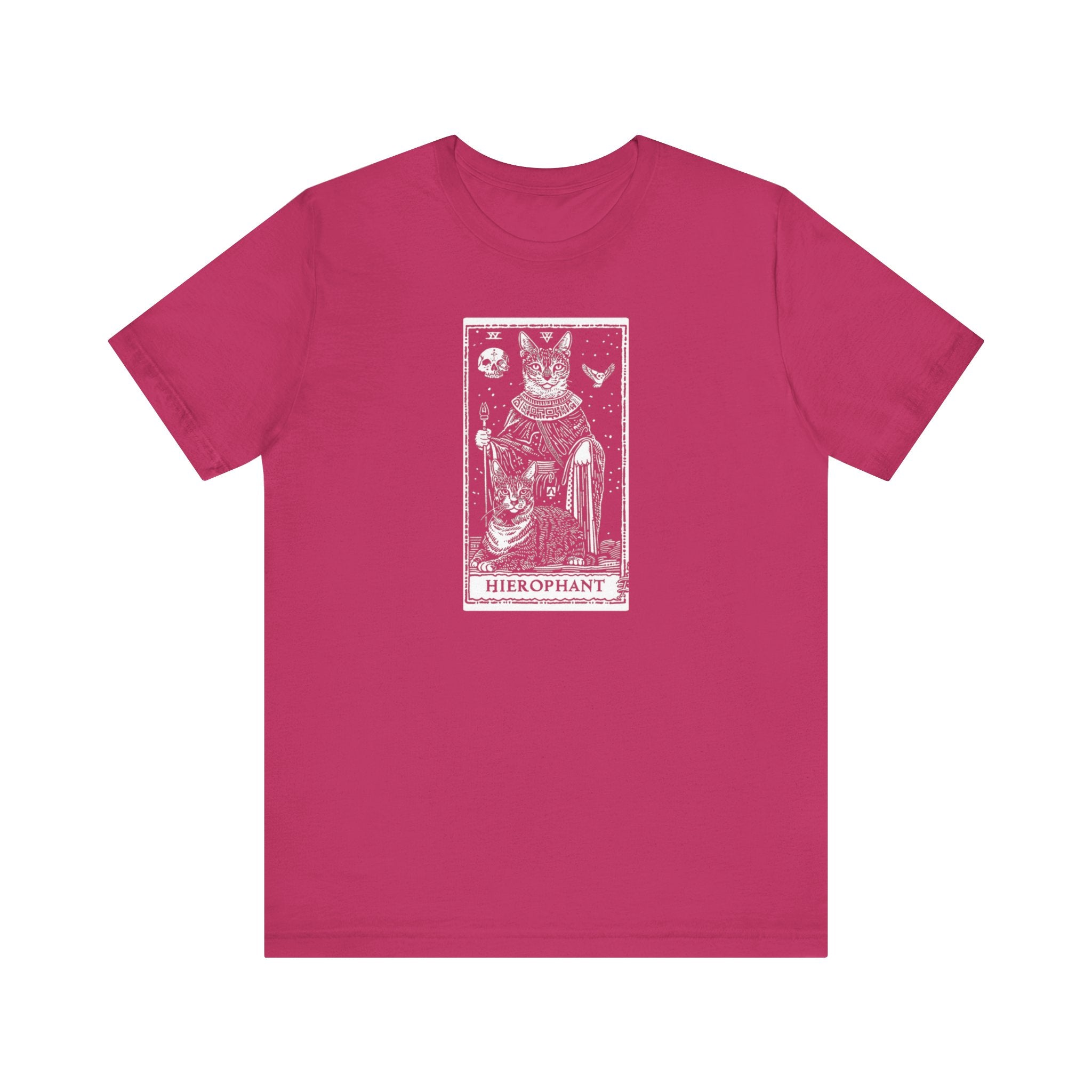 Hierophant Tarot Cat T-Shirt
