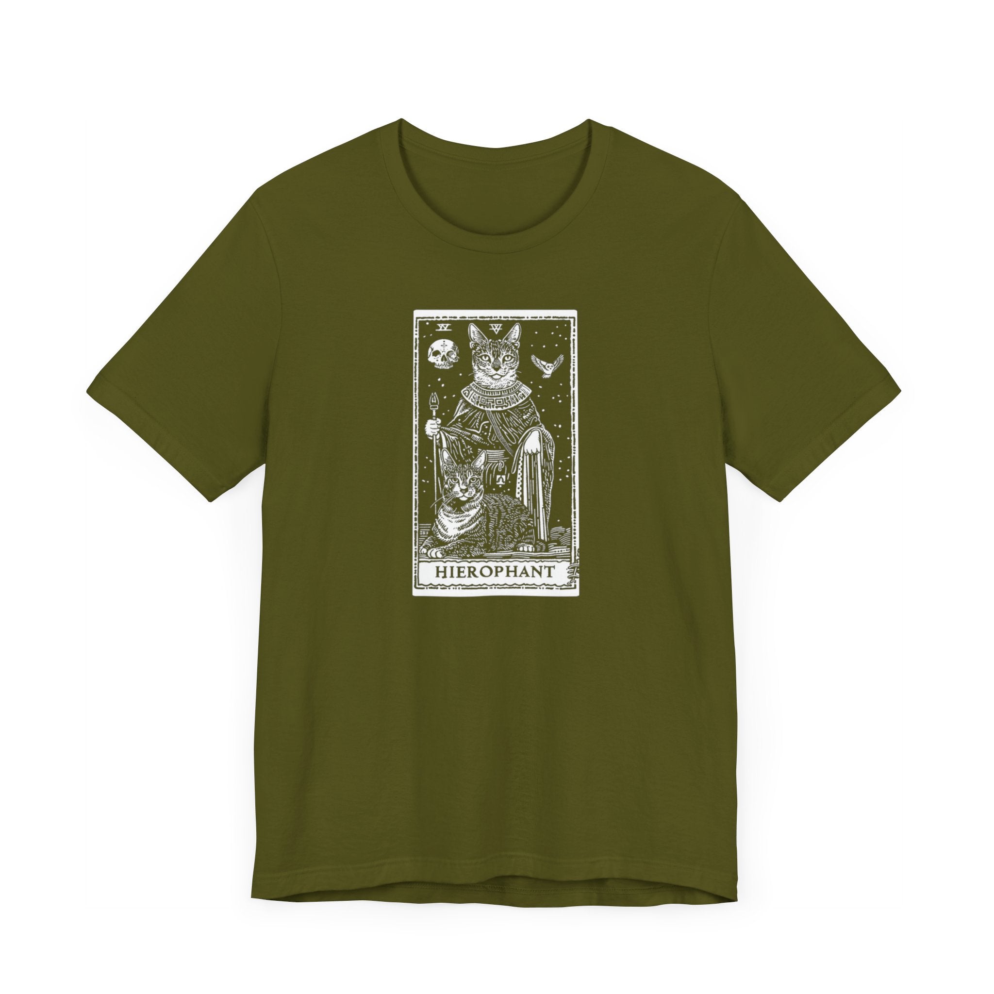 Hierophant Tarot Cat T-Shirt