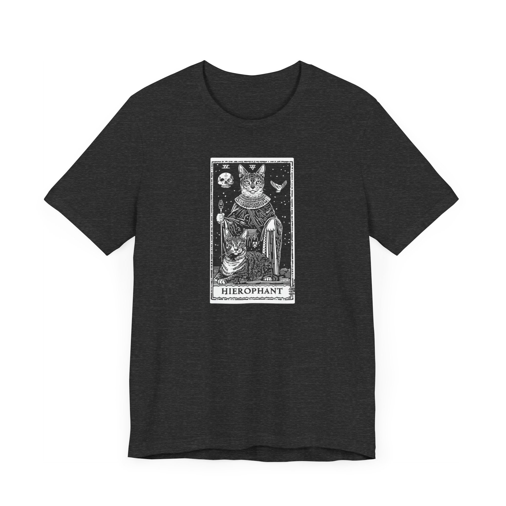 Hierophant Tarot Cat T-Shirt