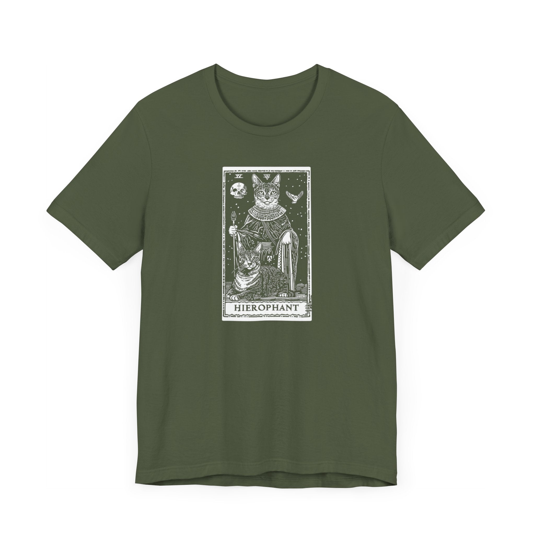 Hierophant Tarot Cat T-Shirt