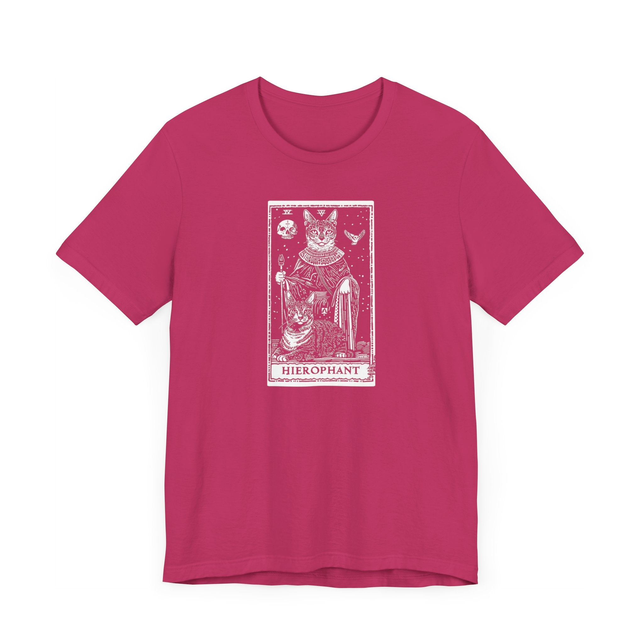 Hierophant Tarot Cat T-Shirt