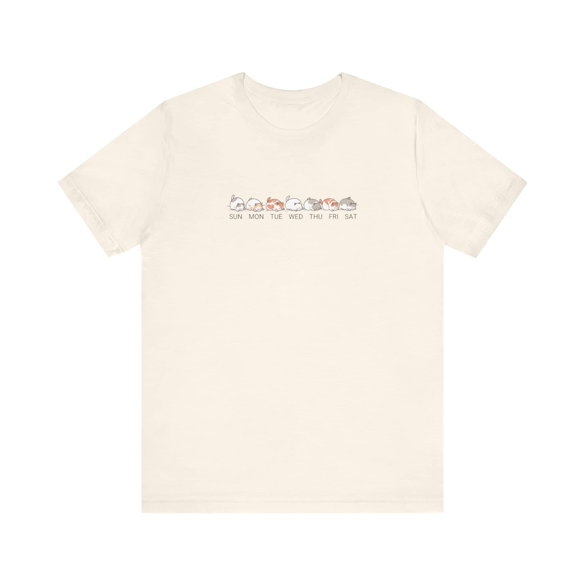 Lazy Cat Week T-Shirt