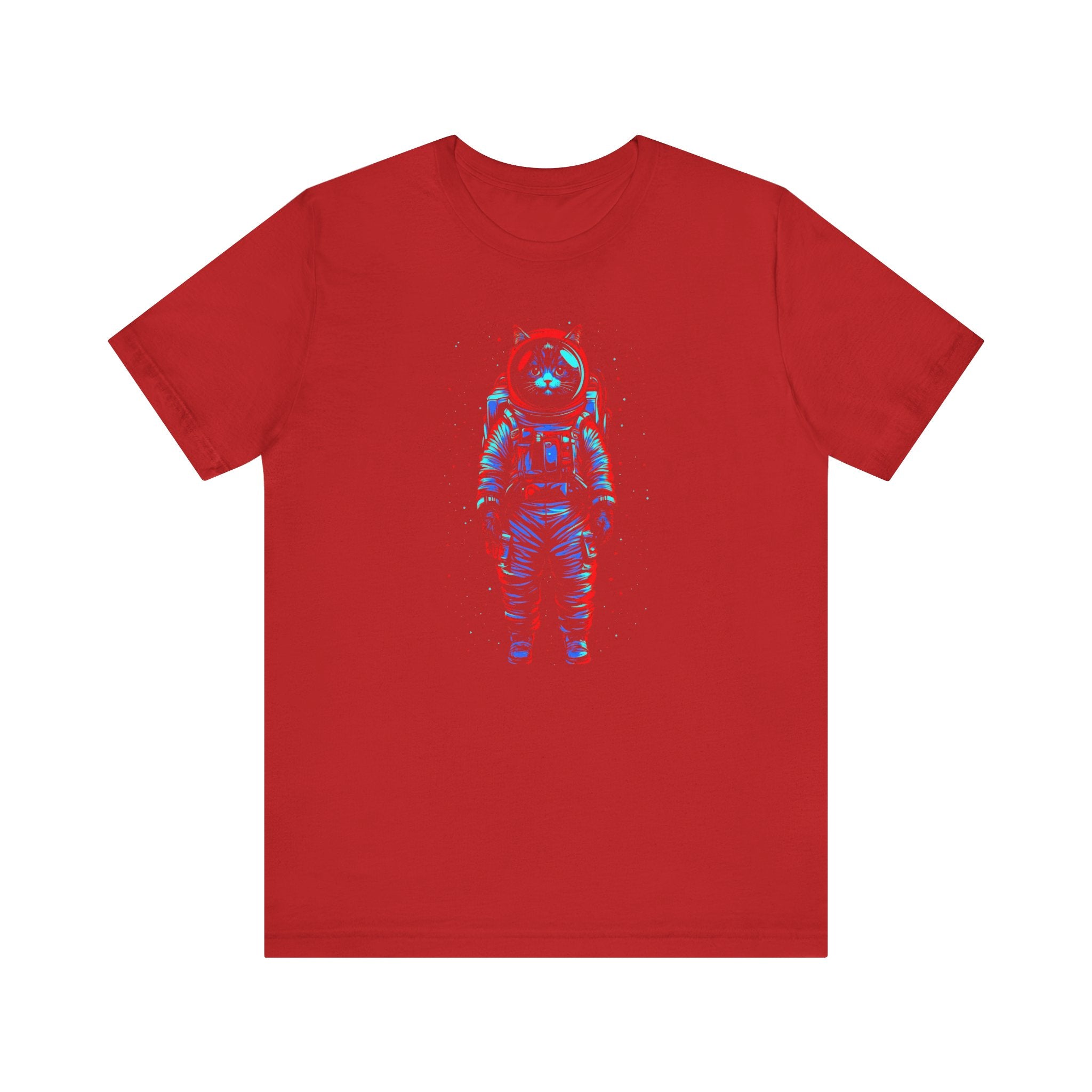 Glitch Astronaut Cat T-Shirt