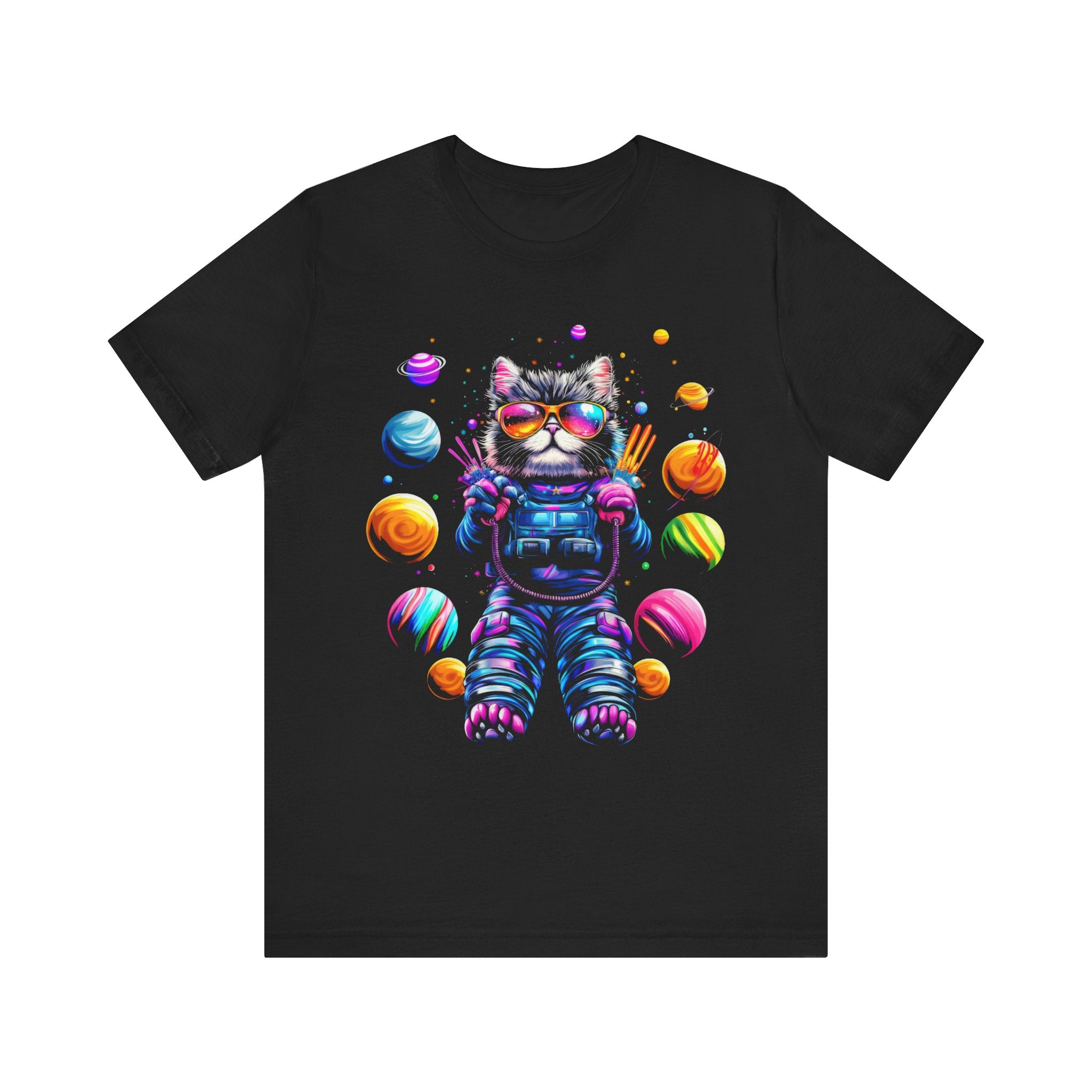 Groovy Space Cat T-Shirt