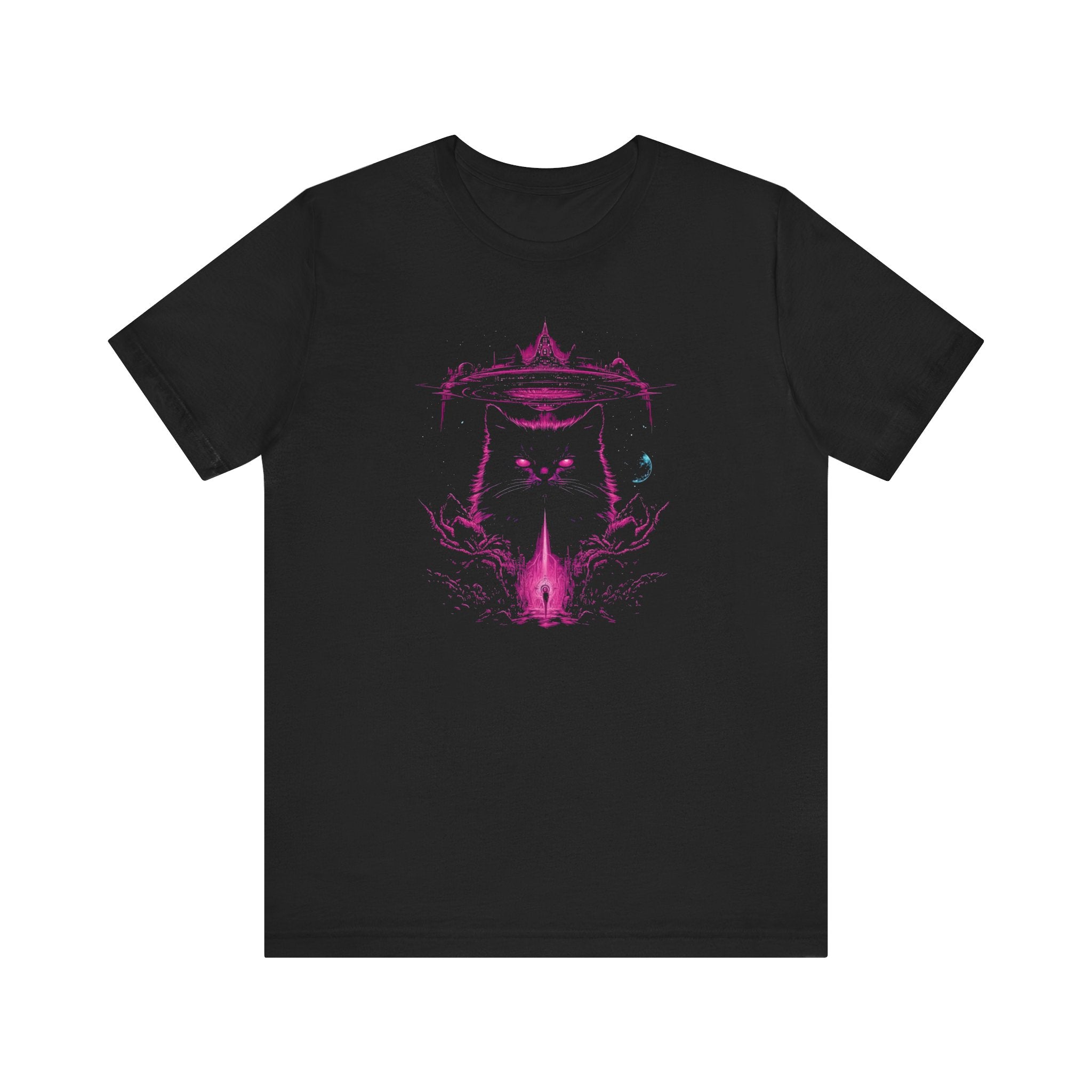 Galactic Mystical Cat T-Shirt