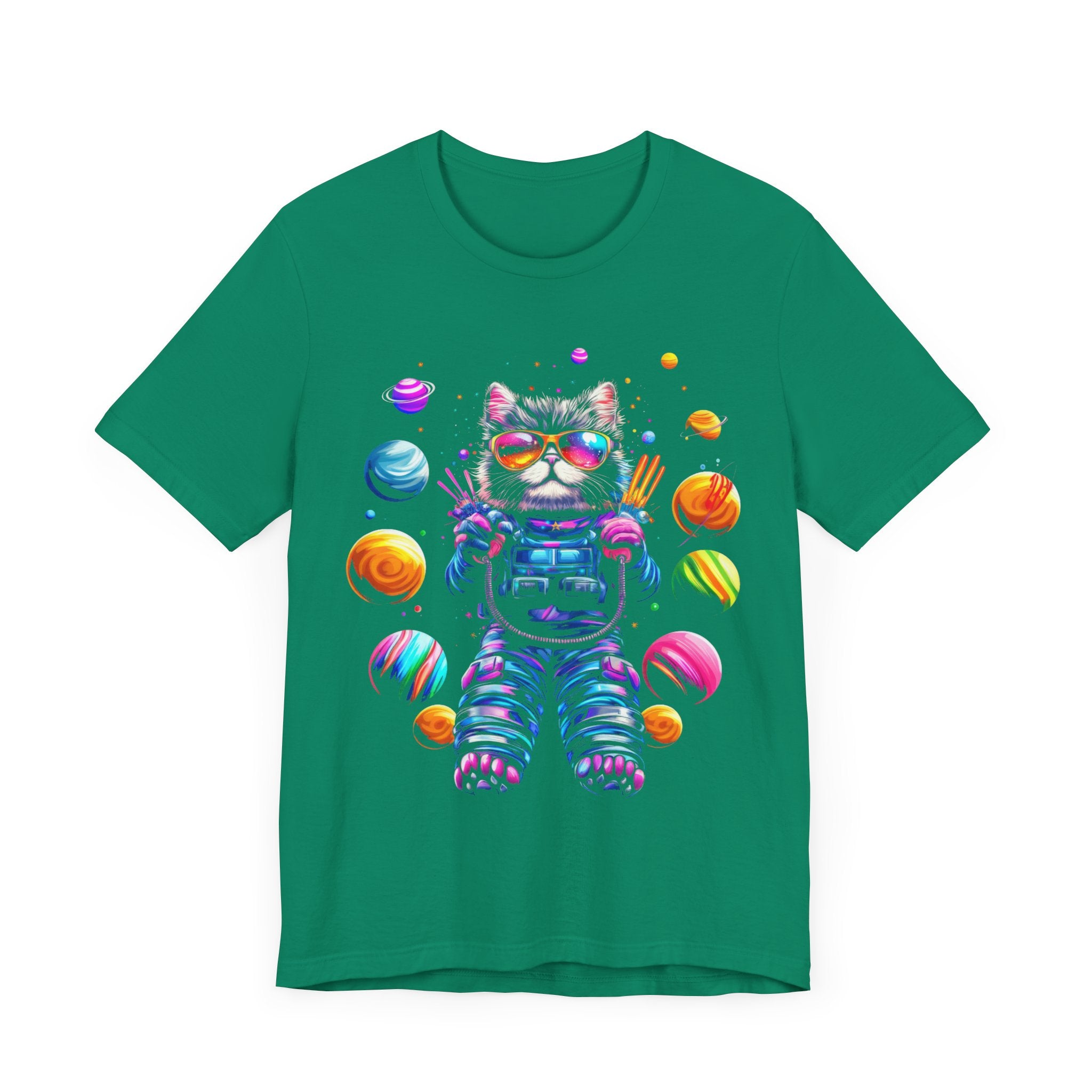 Groovy Space Cat T-Shirt