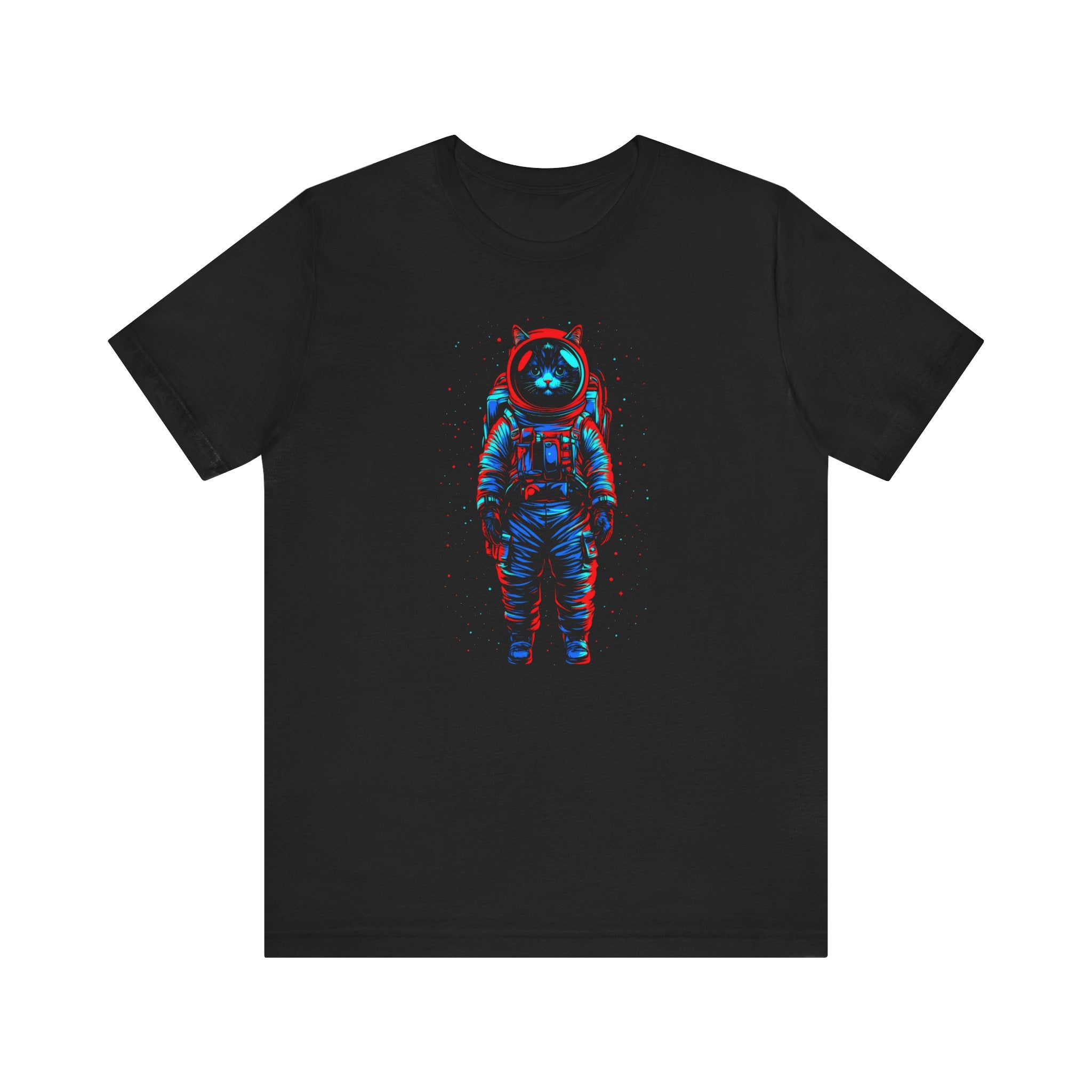 Glitch Astronaut Cat T-Shirt