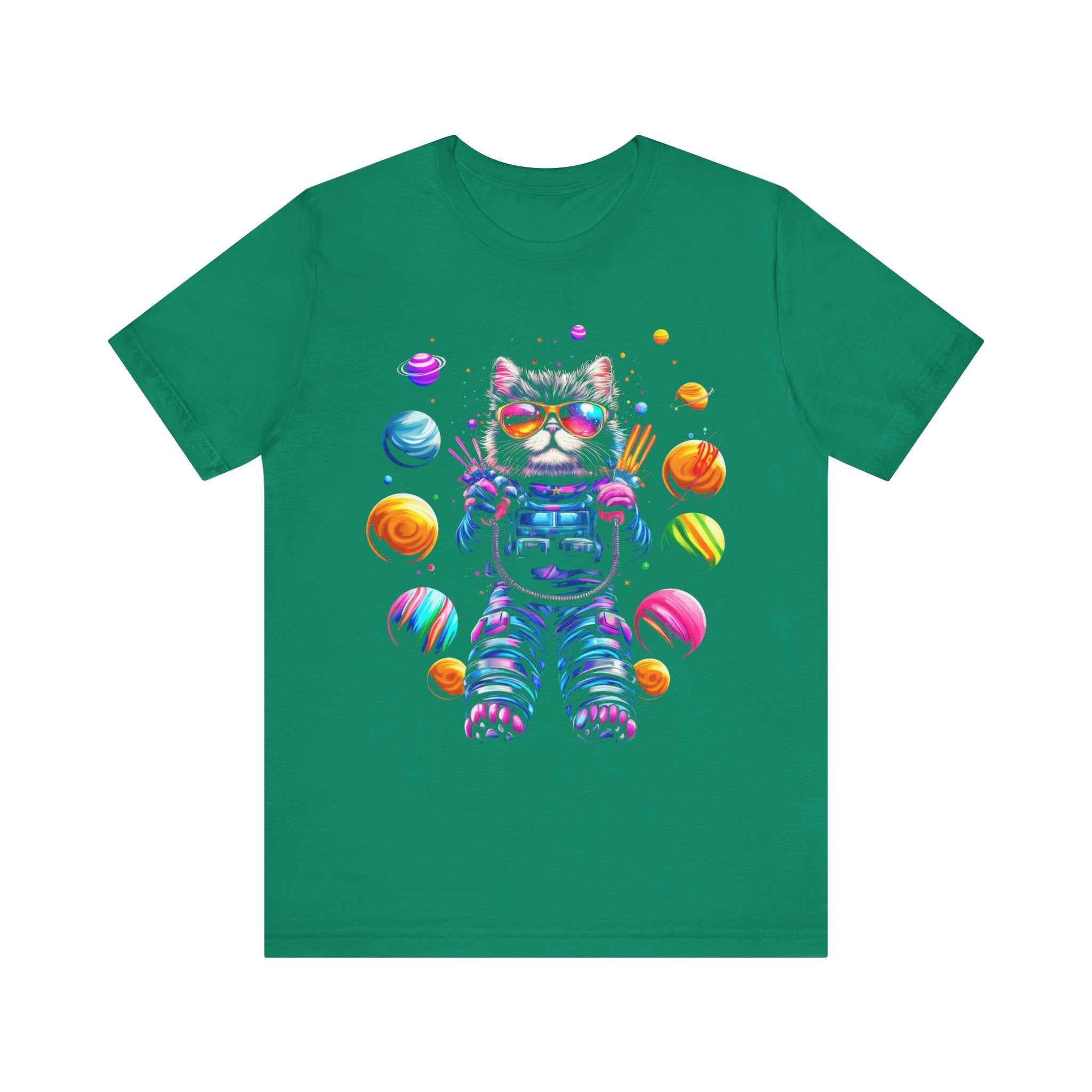 Groovy Space Cat T-Shirt