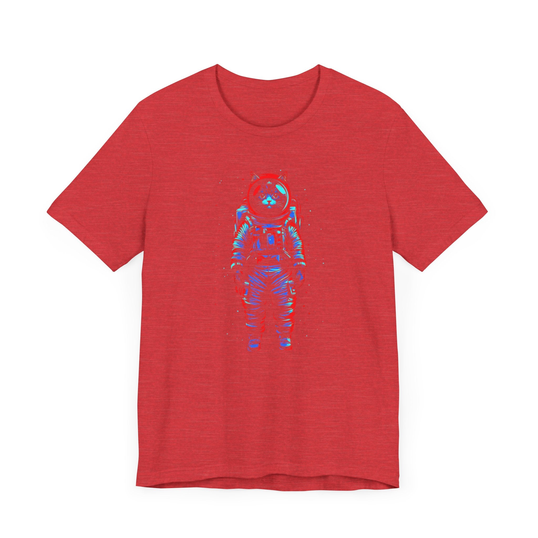 Glitch Astronaut Cat T-Shirt