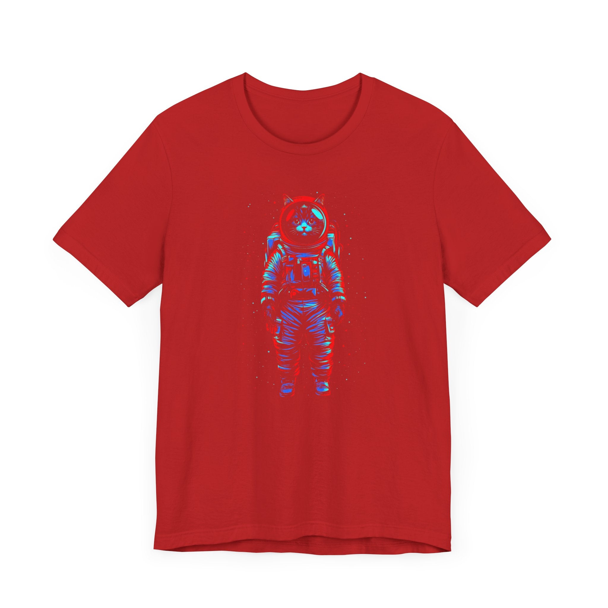 Glitch Astronaut Cat T-Shirt